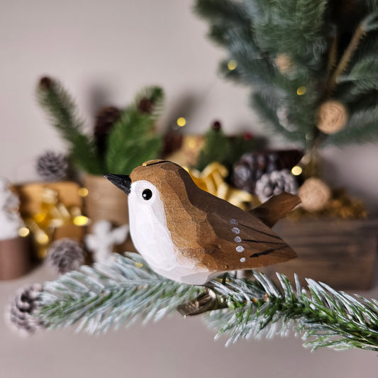 Goldcrest Clip-on Bird Ornament