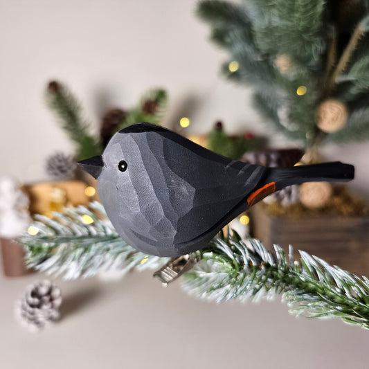 CatBird Clip-on Bird Ornament