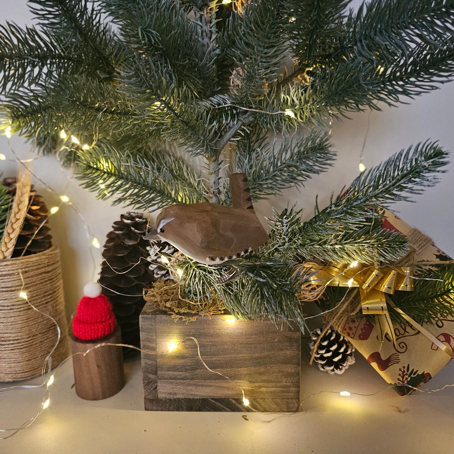 Winter Wren Bird Clip-on Ornament