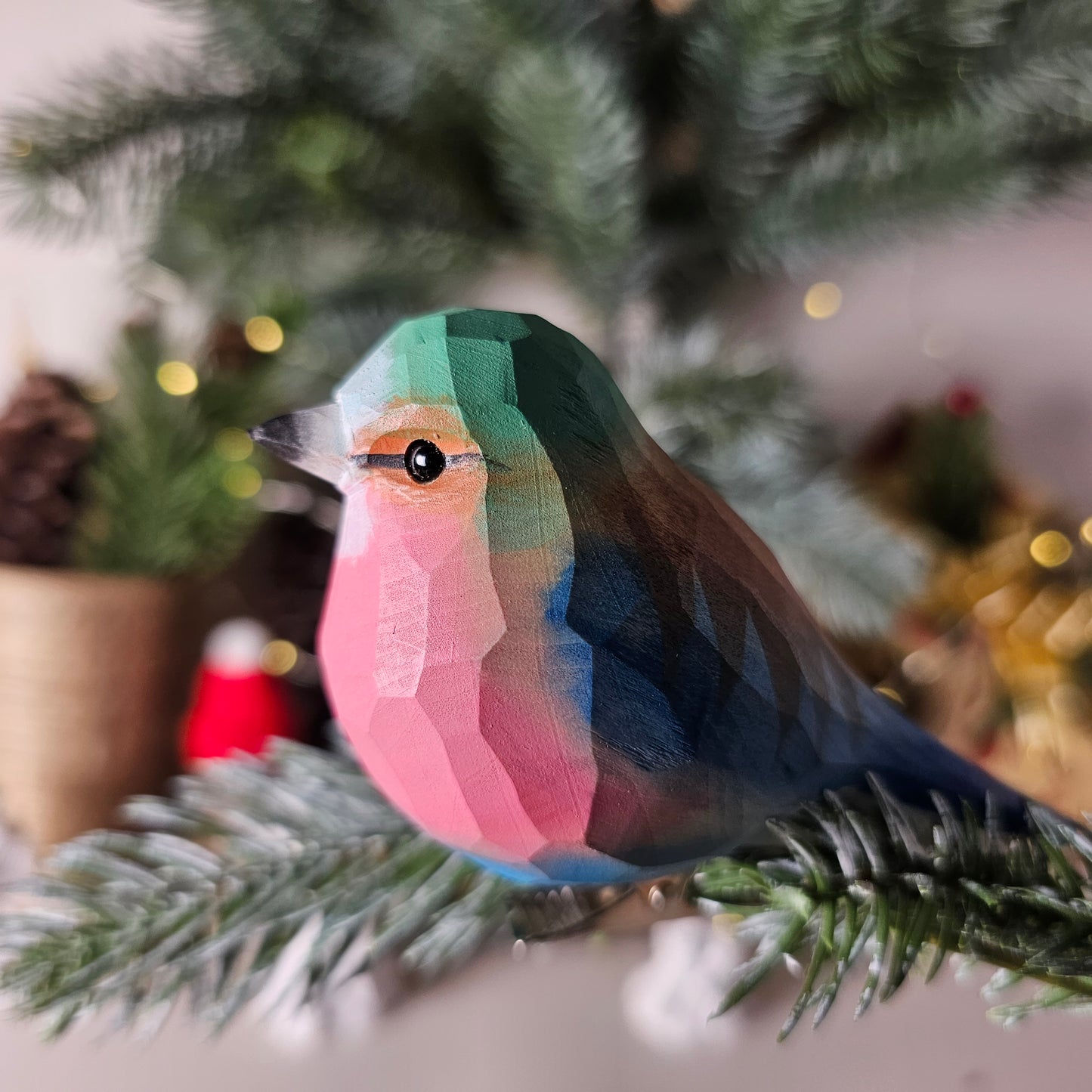 Lilac-breasted roller Clip-on Bird Ornament