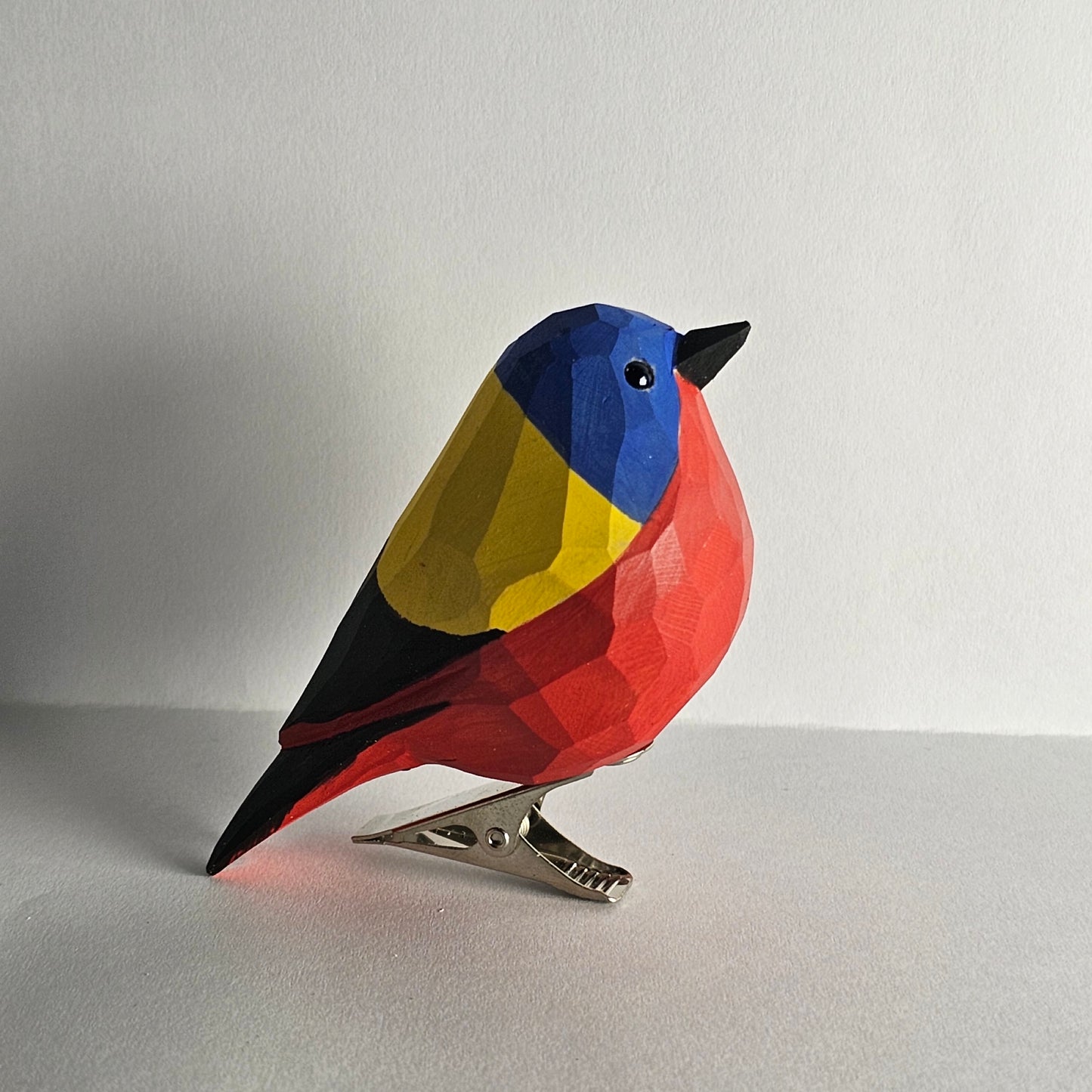 Bunting-V1 Clip-on Bird Ornament