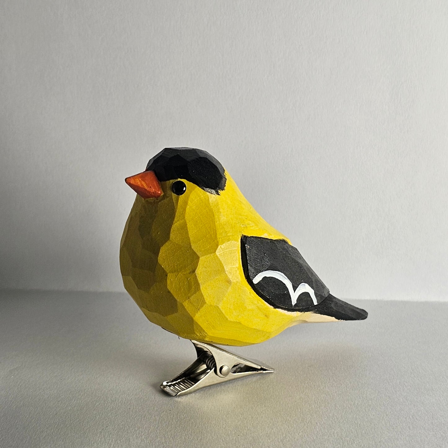 American Goldfinch Clip-on Bird Ornament