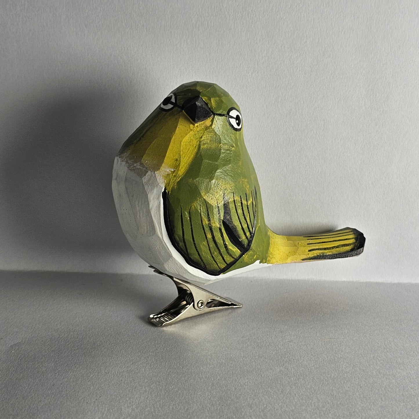 White-Eyes Bird Clip-on Ornament