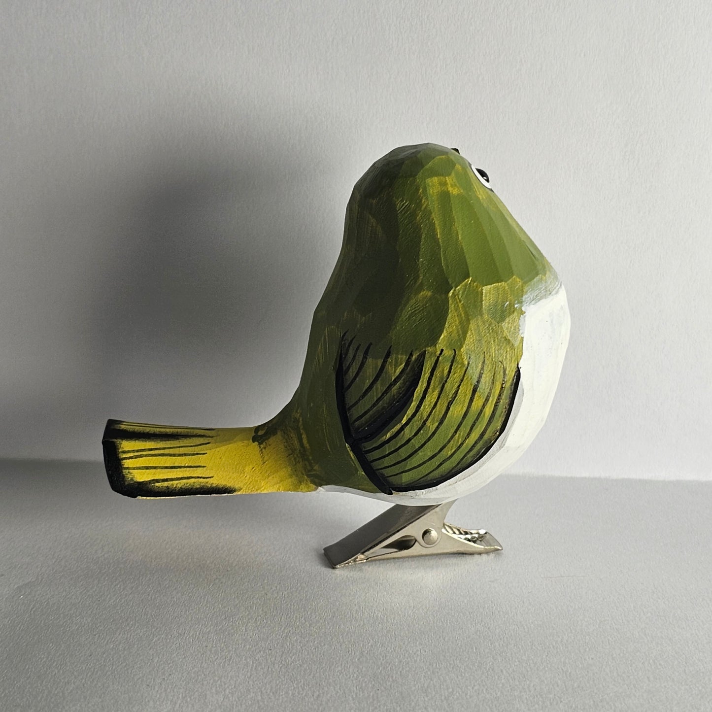 White-Eyes Bird Clip-on Ornament