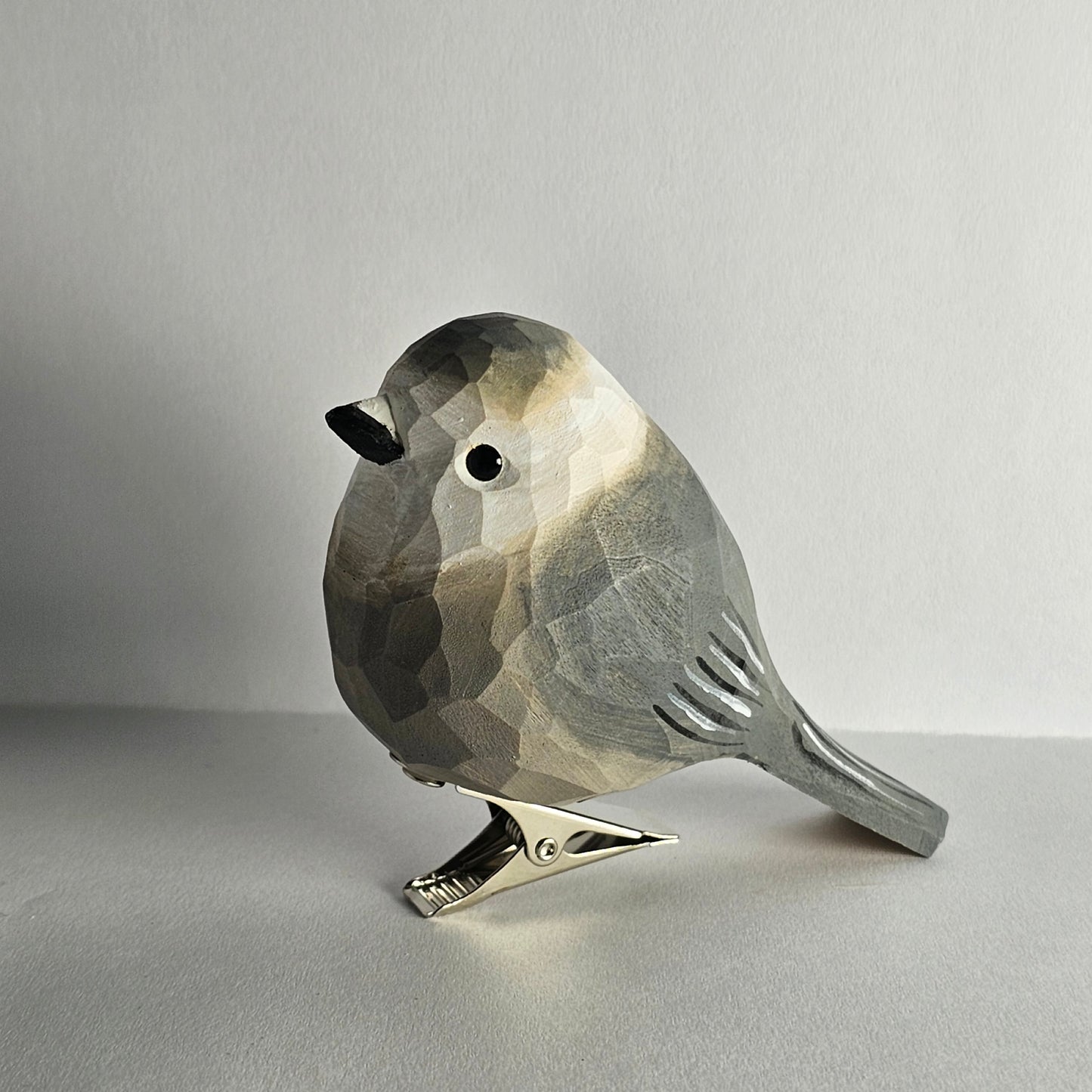 Canada Jay Clip-on Bird Ornament