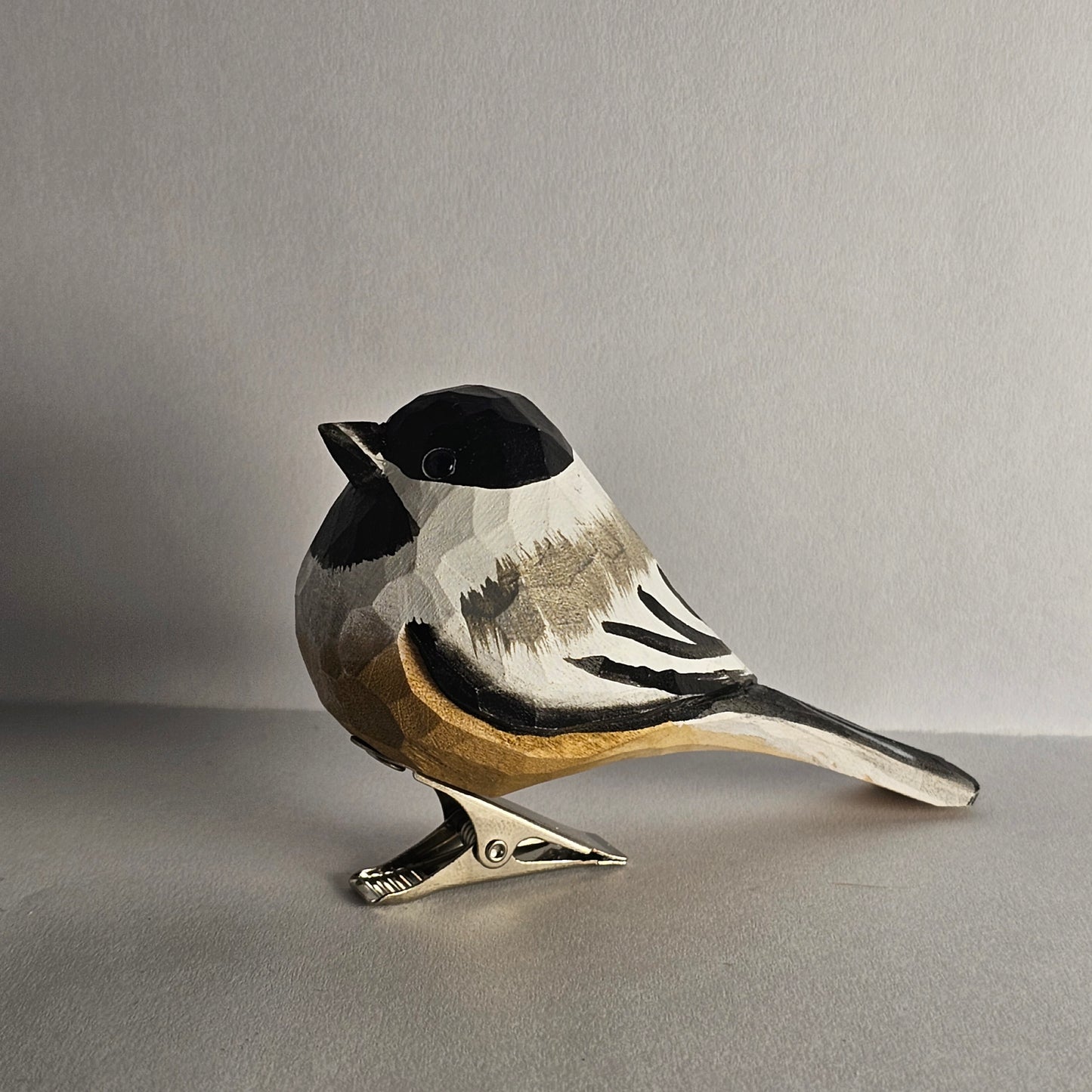 Coal Tit Clip-on Bird Ornament