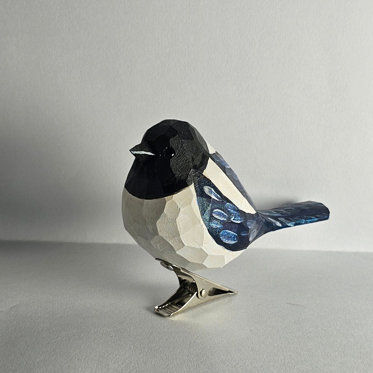 Magpie Clip-on Bird Ornament