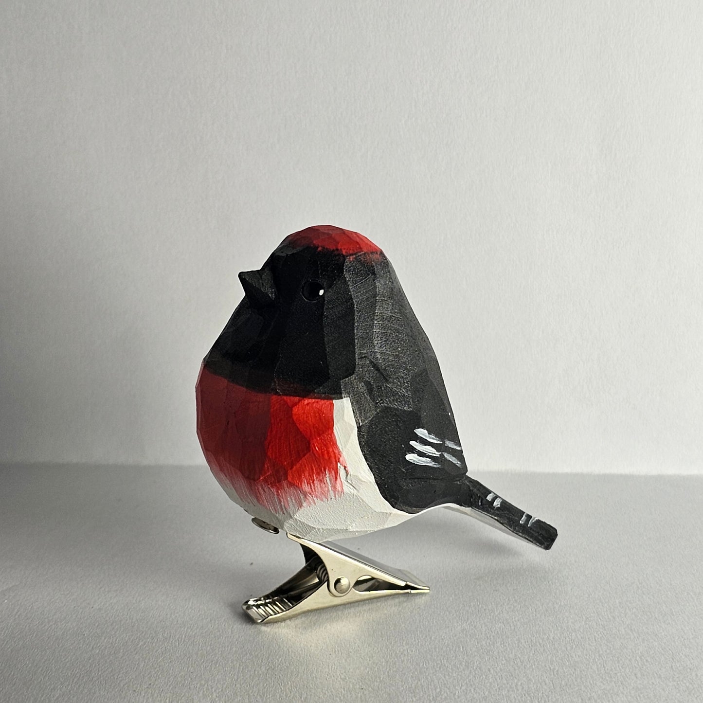 Australasian Robin Clip-on Bird Ornament