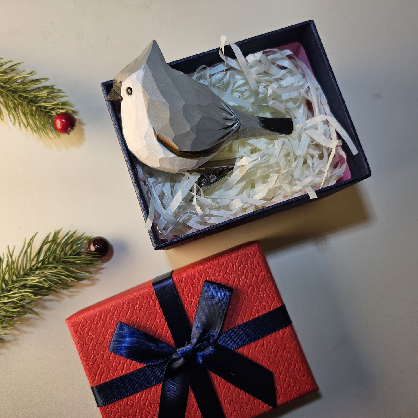 Clip-on Bird Ornaments with Gift Box Set