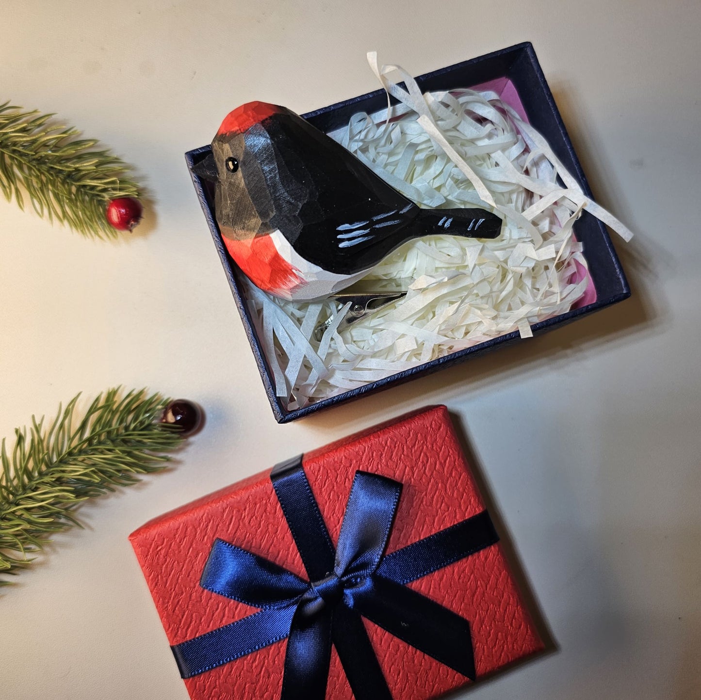 Clip-on Bird Ornaments with Gift Box Set