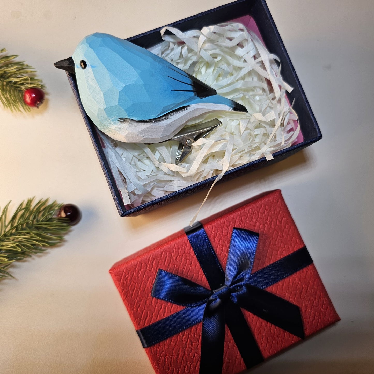 Clip-on Bird Ornaments with Gift Box Set