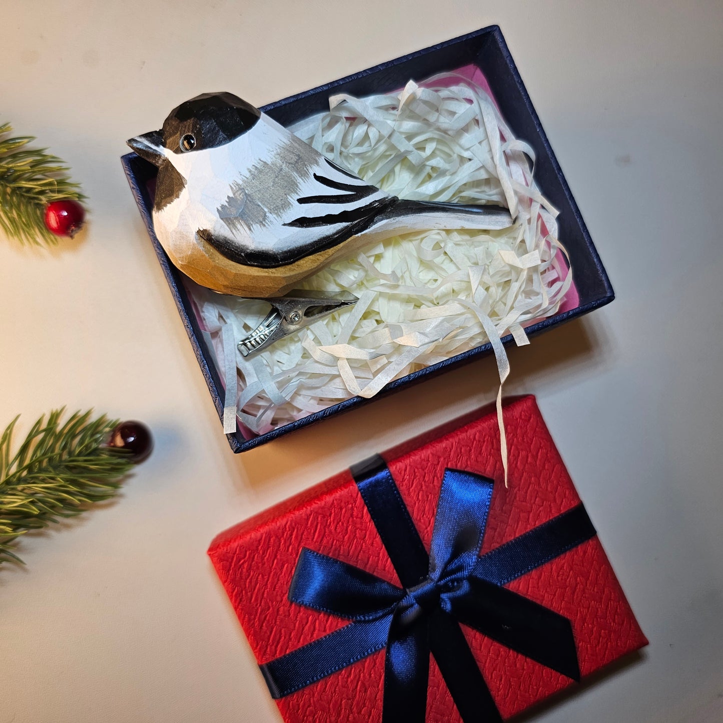 Clip-on Bird Ornaments with Gift Box Set