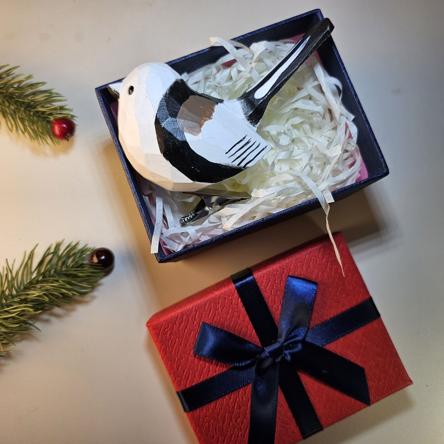 Clip-on Bird Ornaments with Gift Box Set