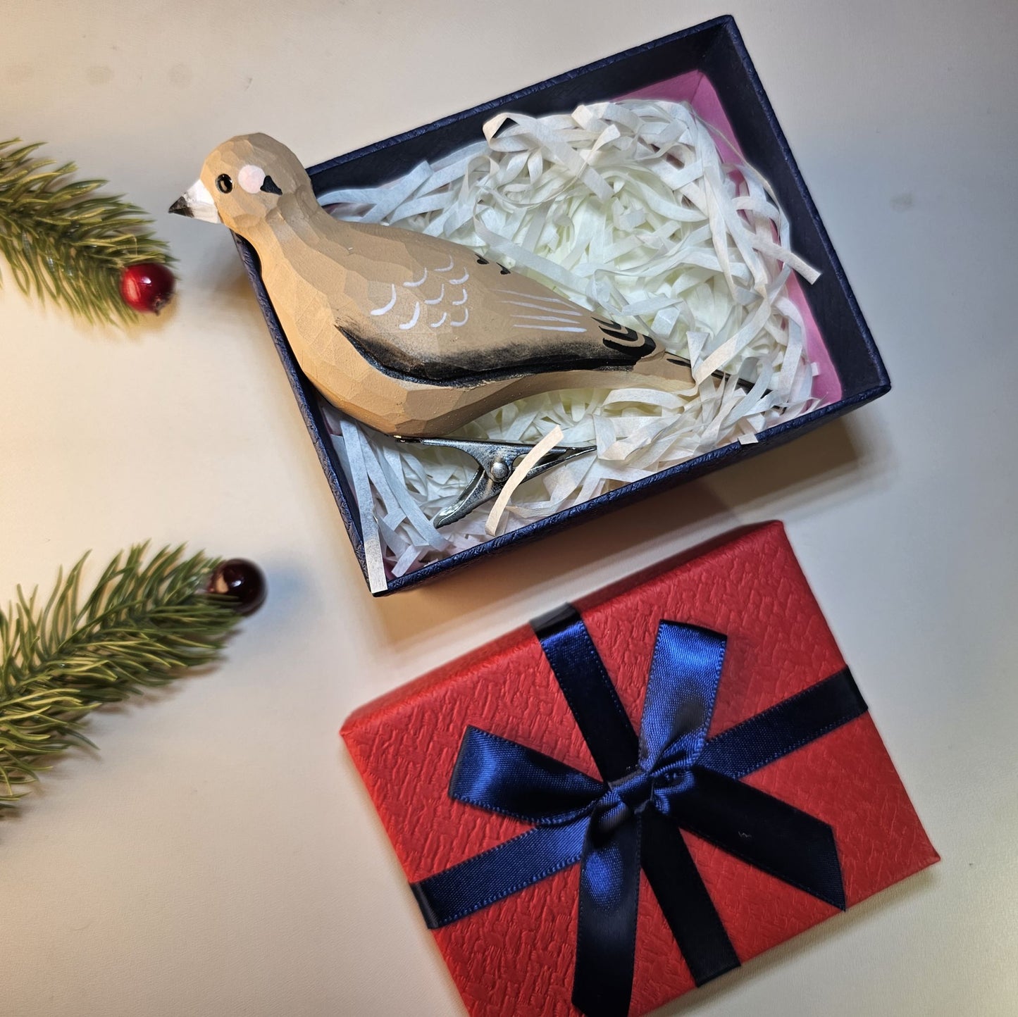 Clip-on Bird Ornaments with Gift Box Set