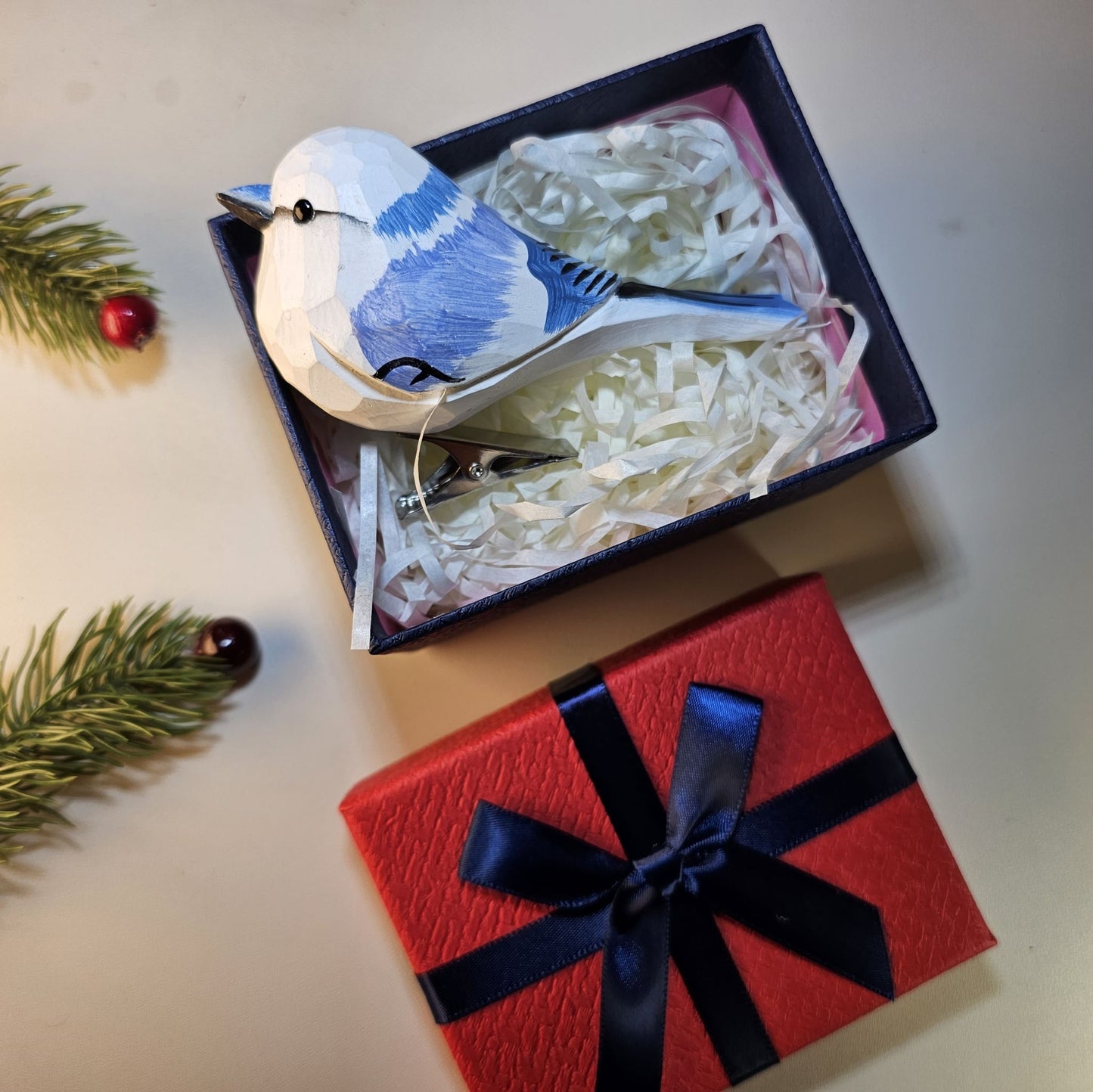 Clip-on Bird Ornaments with Gift Box Set