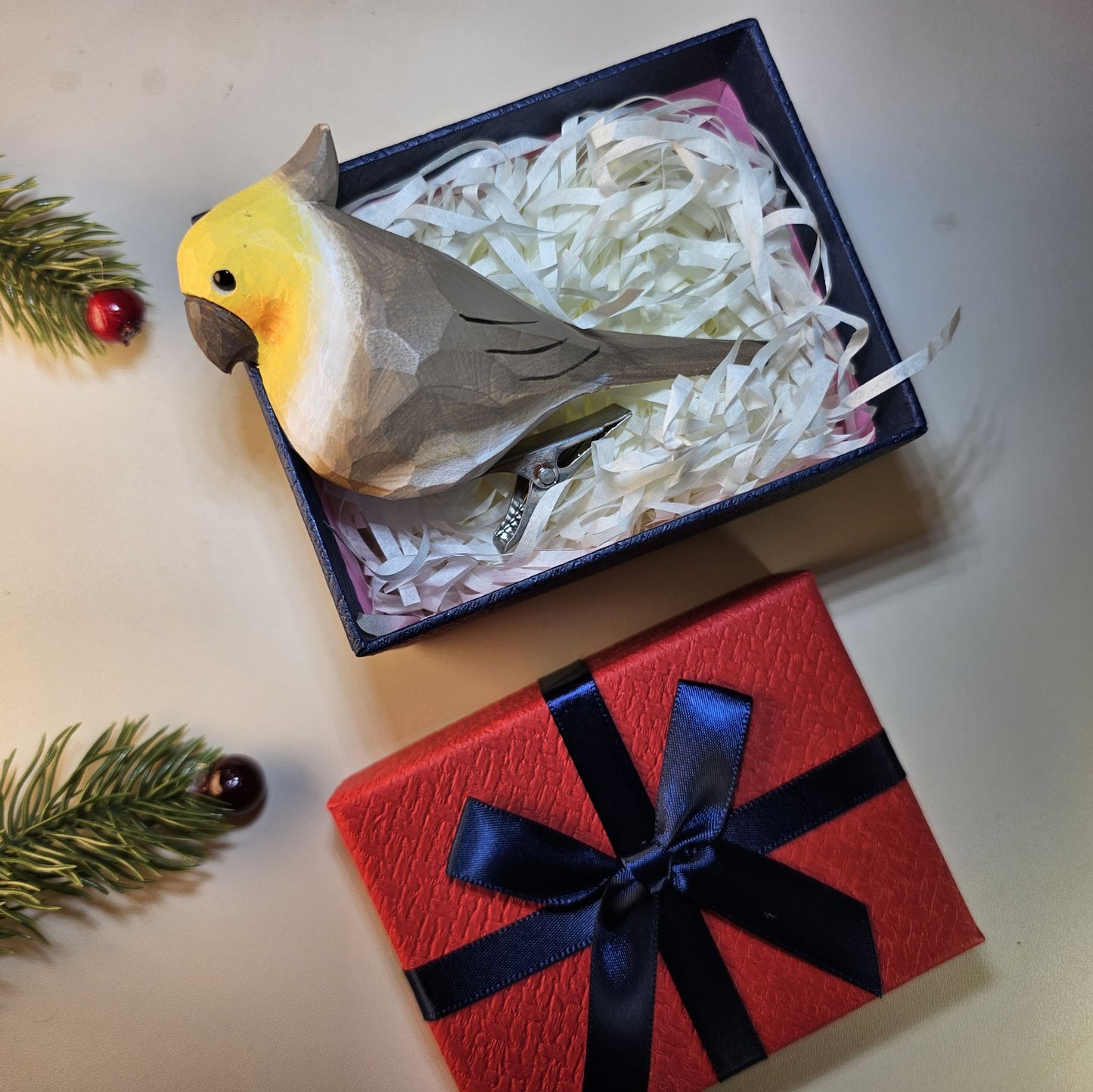 Clip-on Bird Ornaments with Gift Box Set