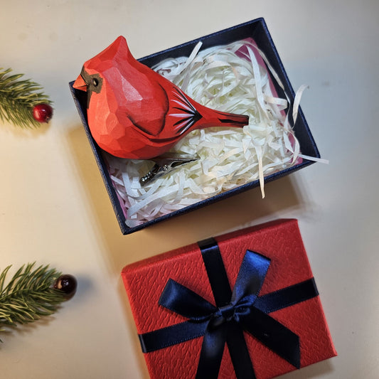 Clip-on Bird Ornaments with Gift Box Set