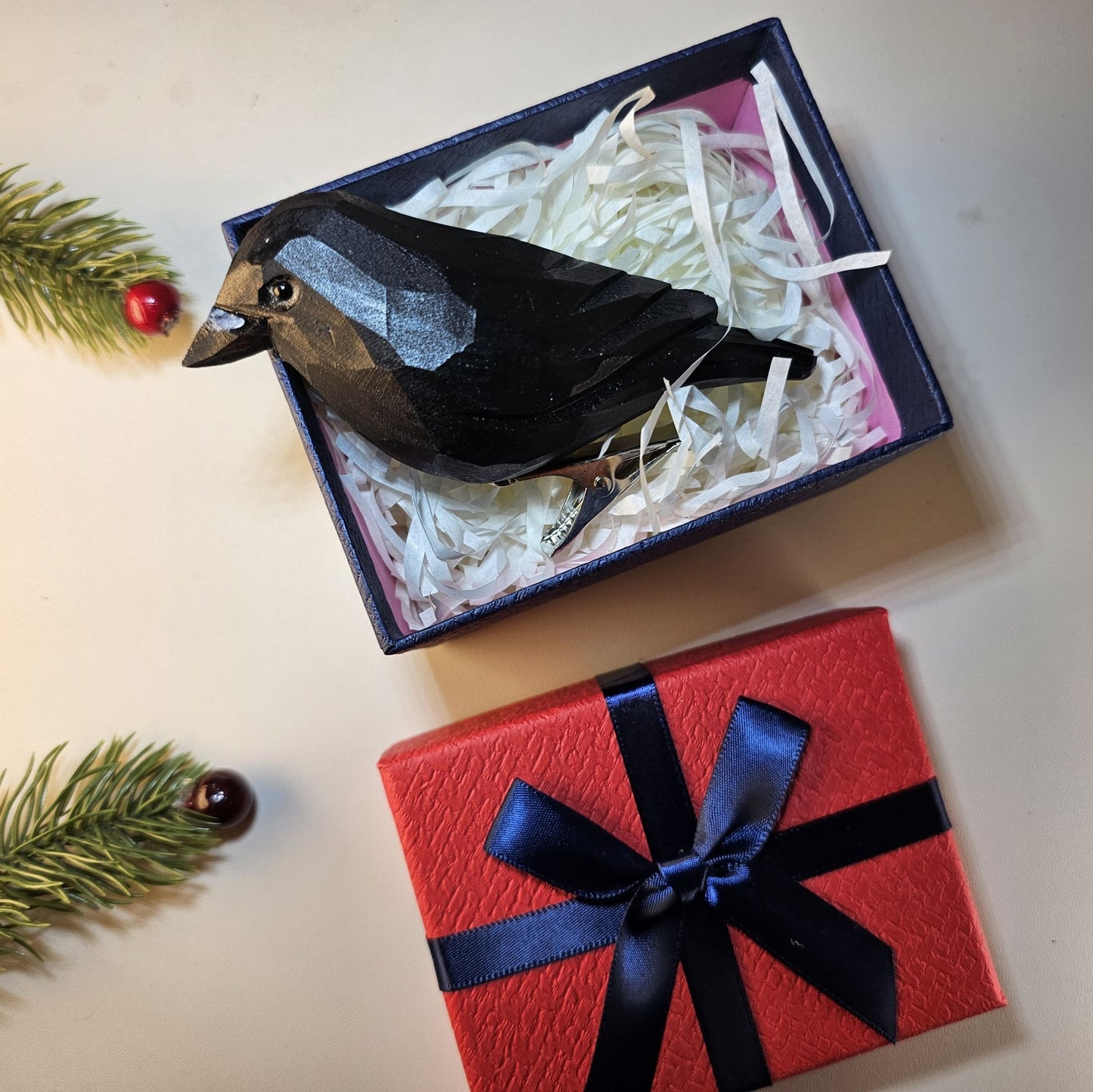 Clip-on Bird Ornaments with Gift Box Set