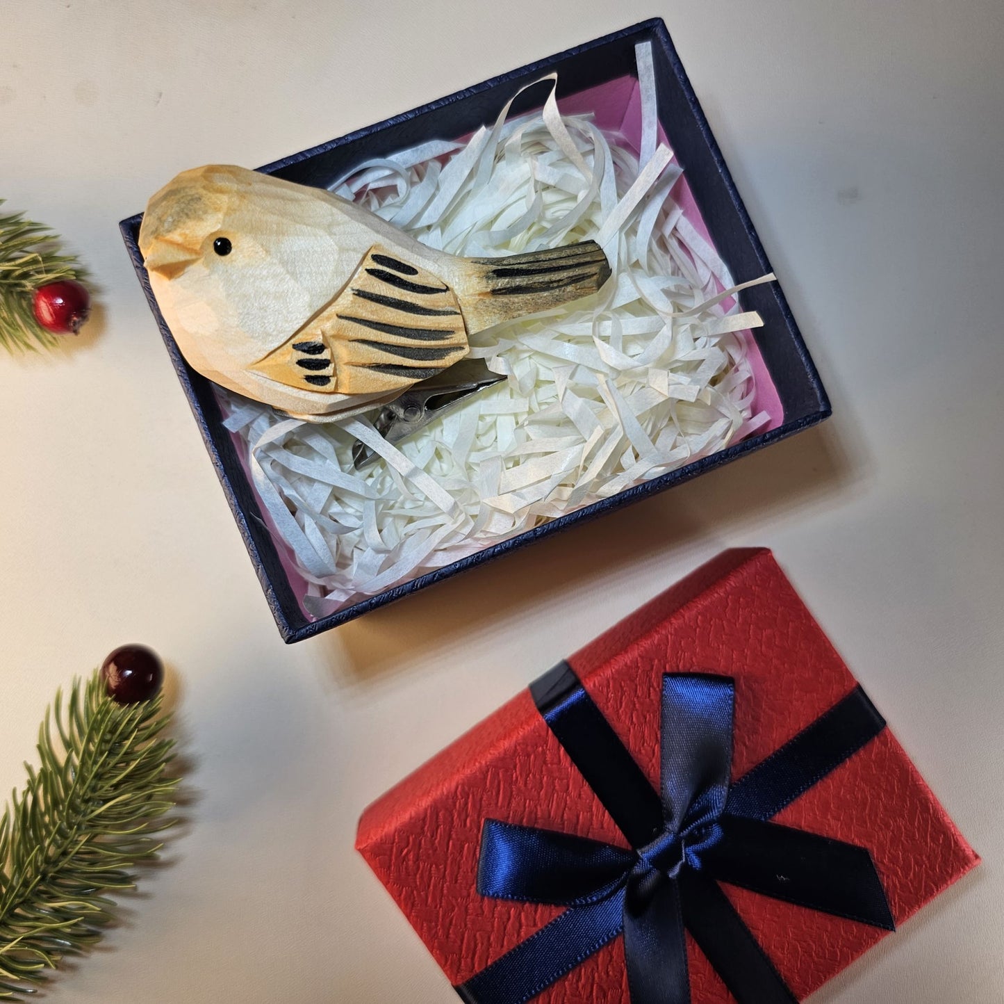 Clip-on Bird Ornaments with Gift Box Set