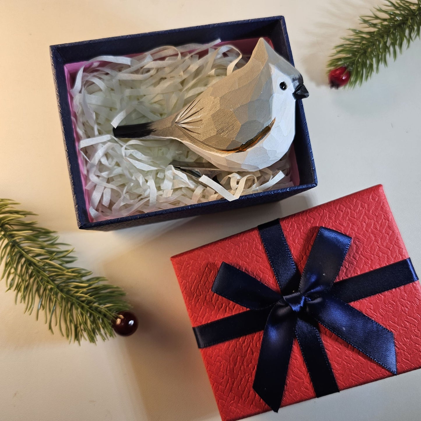 Clip-on Bird Ornaments with Gift Box Set