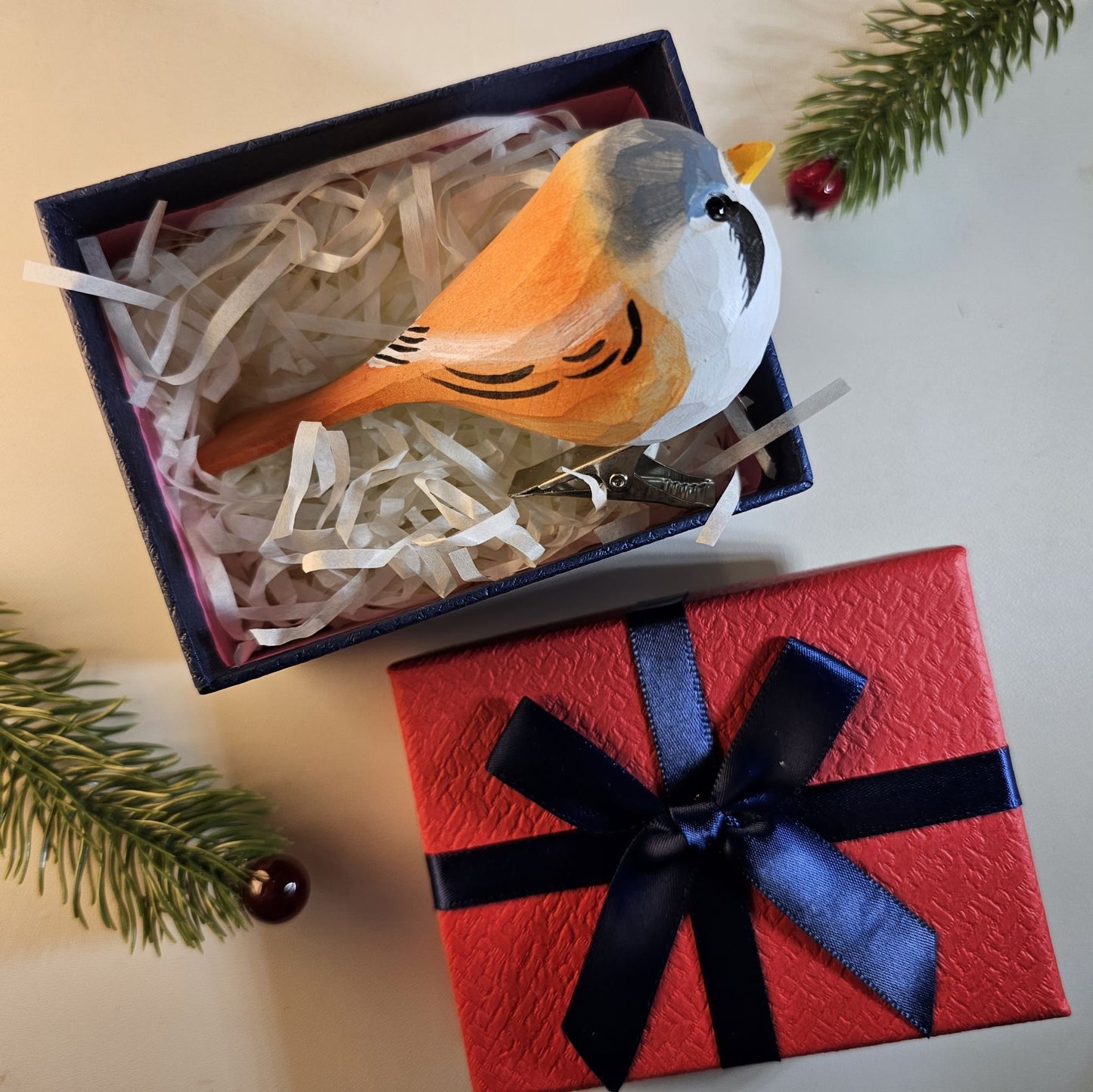 Clip-on Bird Ornaments with Gift Box Set