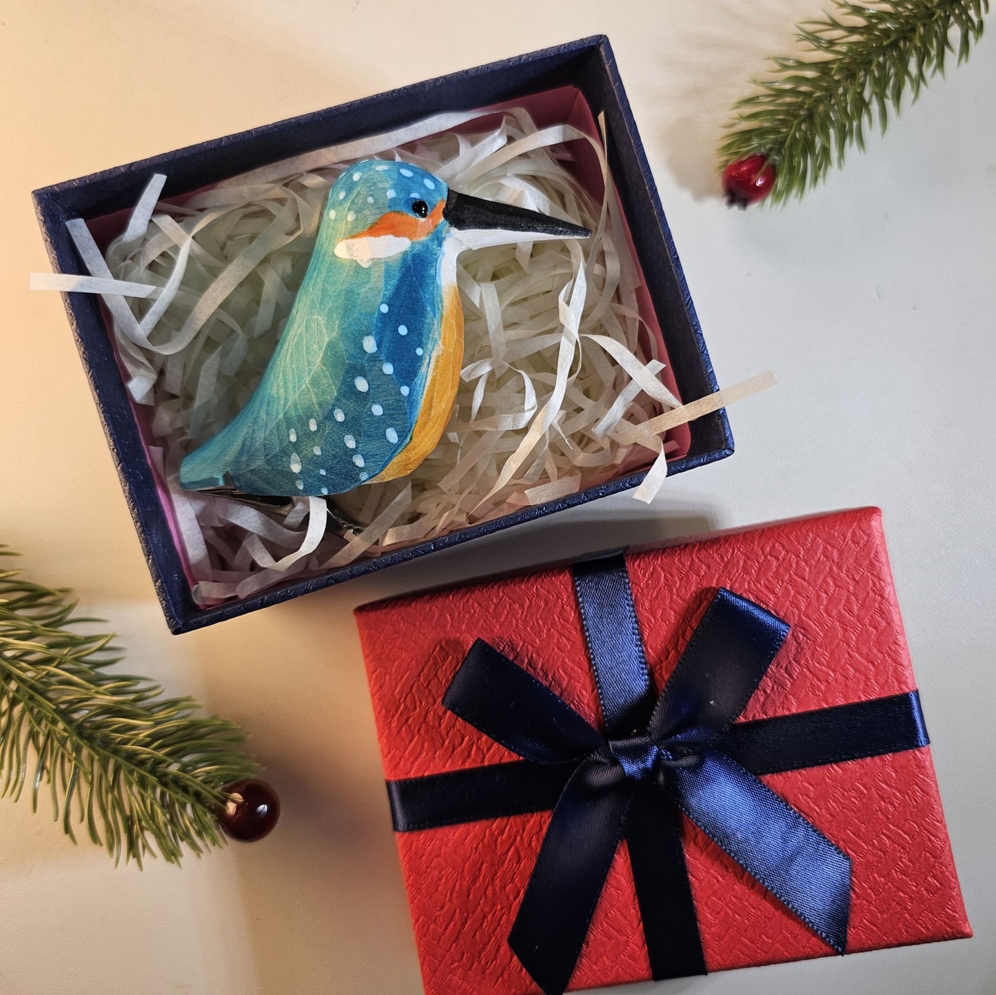 Clip-on Bird Ornaments with Gift Box Set