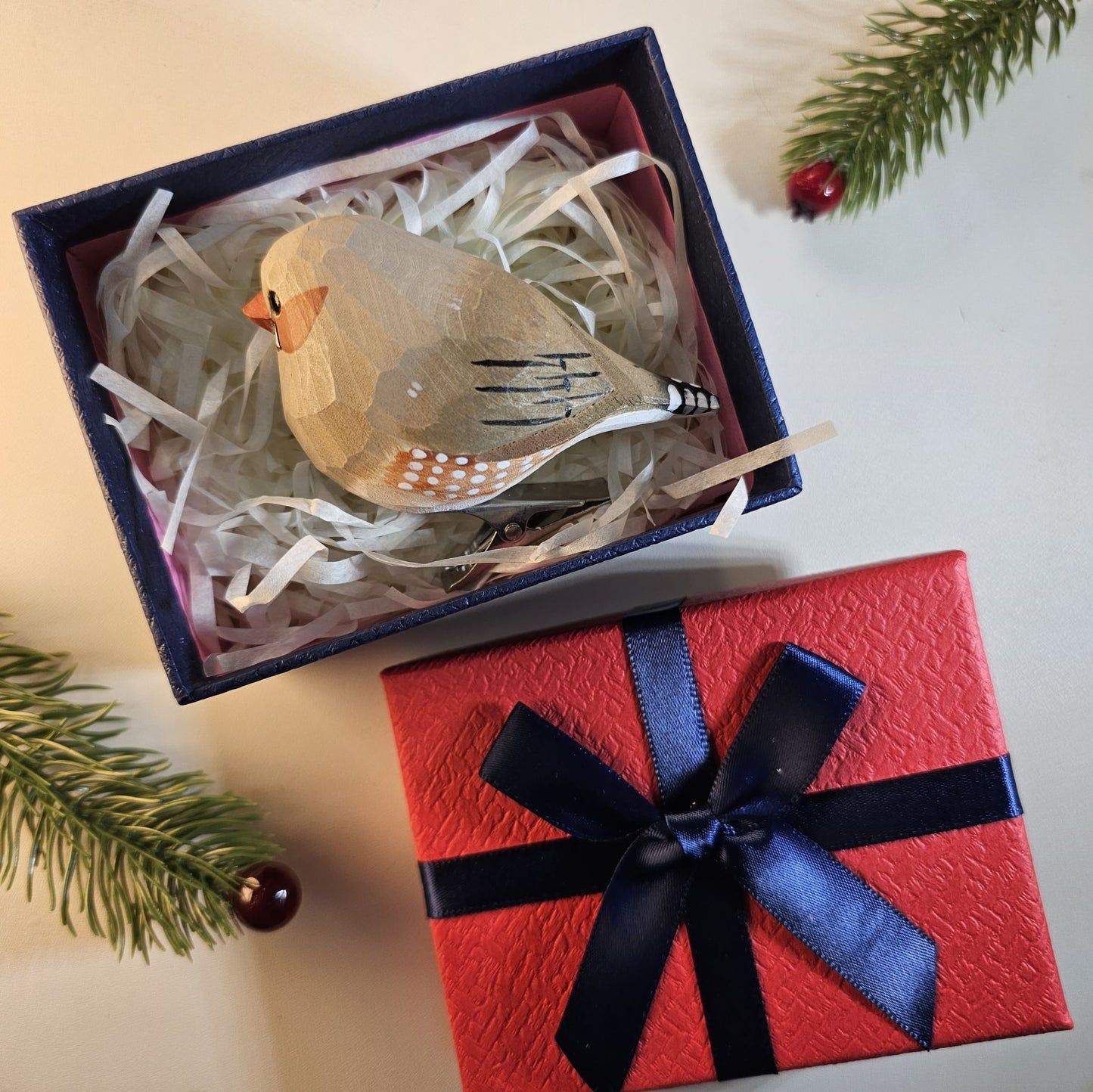 Clip-on Bird Ornaments with Gift Box Set