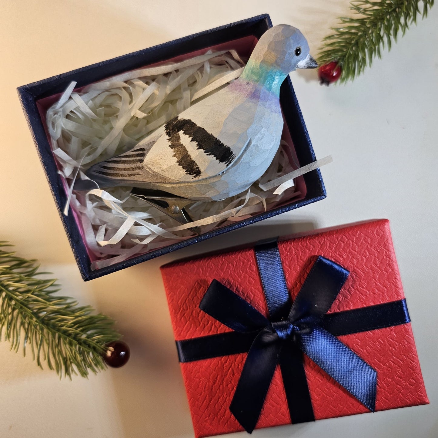 Clip-on Bird Ornaments with Gift Box Set