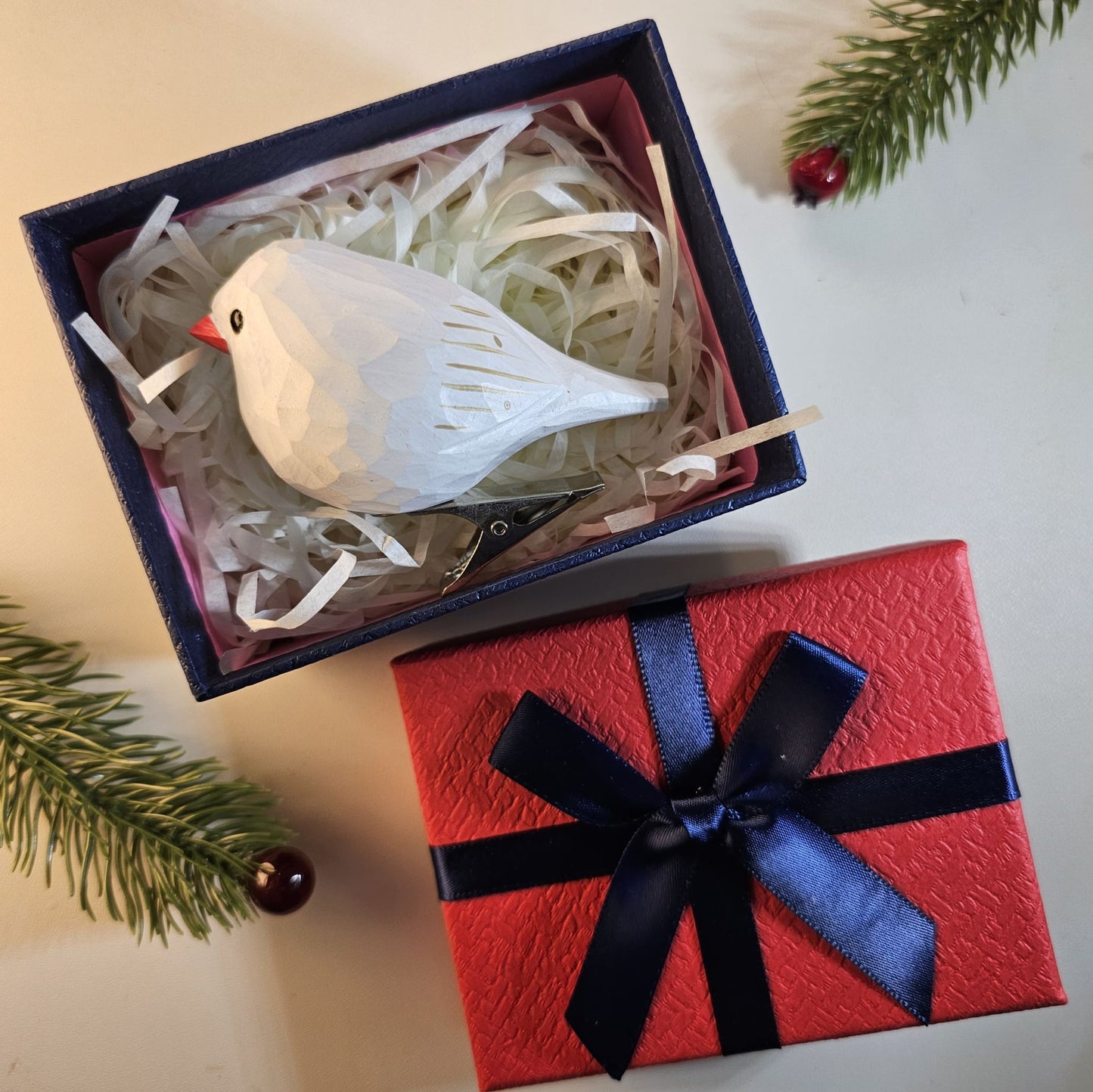 Clip-on Bird Ornaments with Gift Box Set