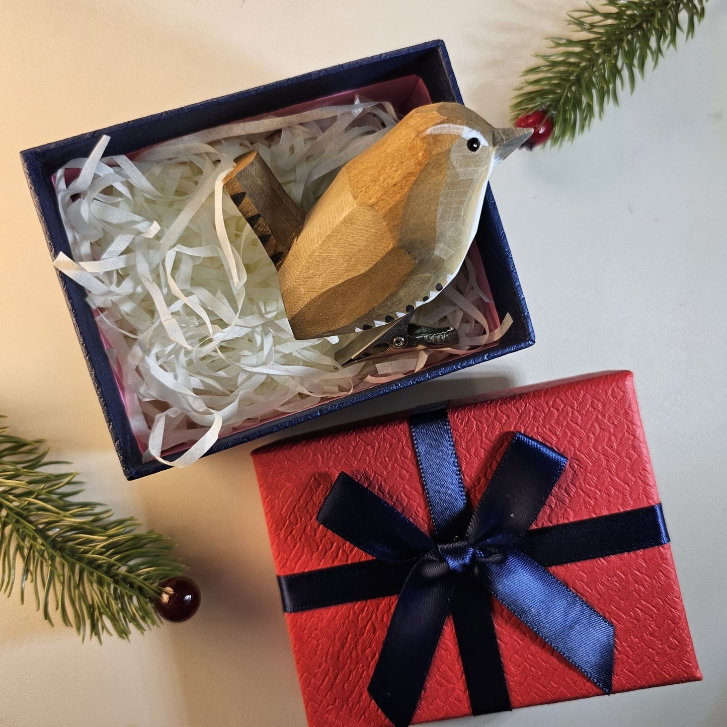 Clip-on Bird Ornaments with Gift Box Set