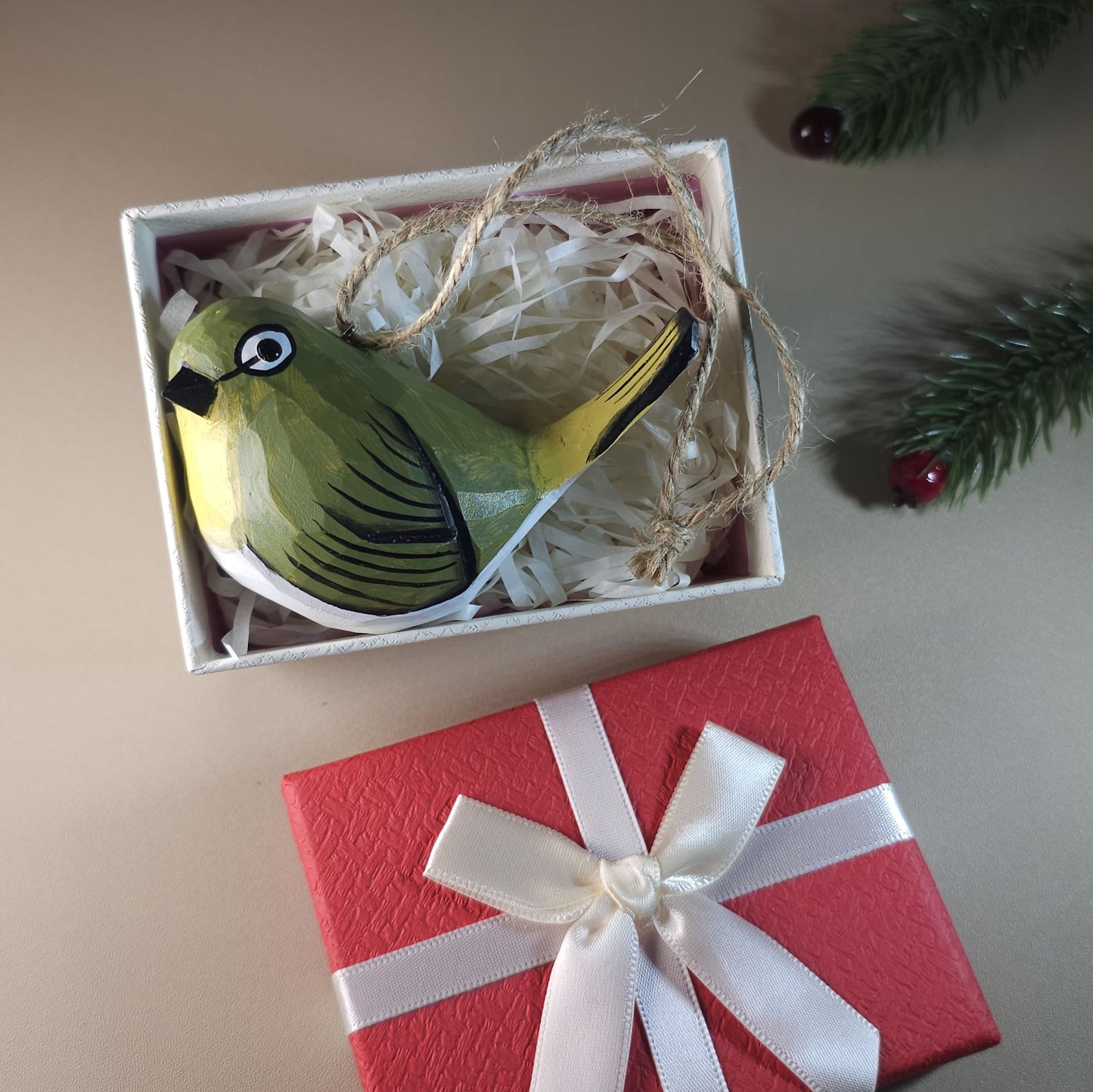 Bird Hanging Ornaments With Gift Box Set