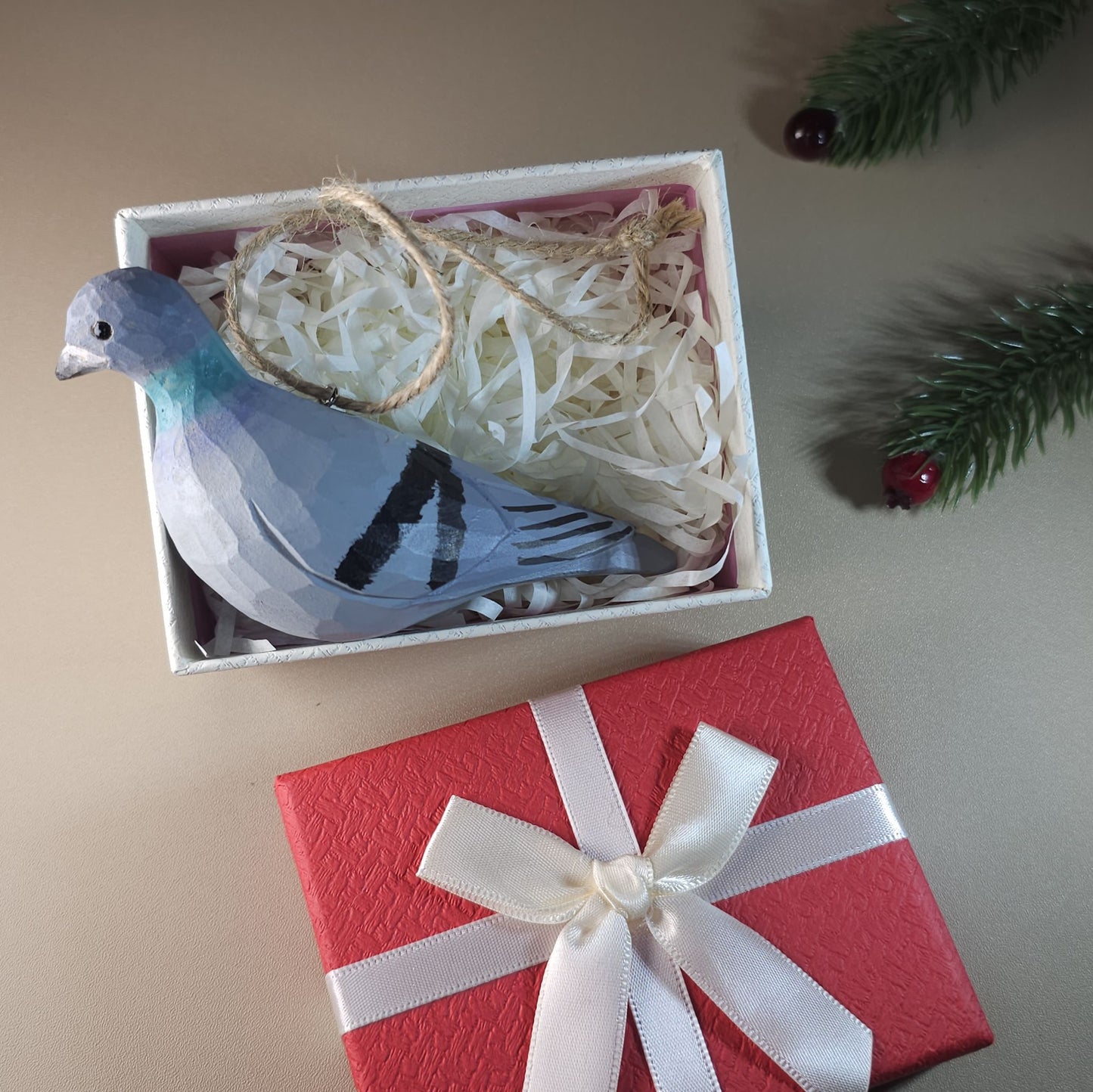 Bird Hanging Ornaments With Gift Box Set