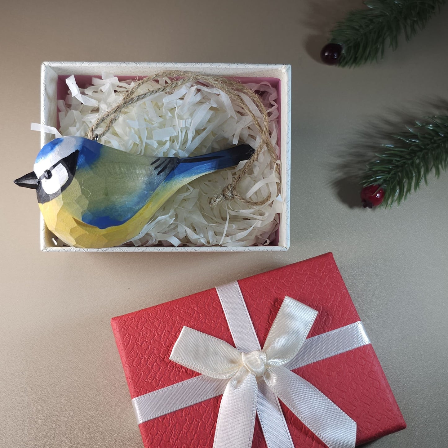 Bird Hanging Ornaments With Gift Box Set