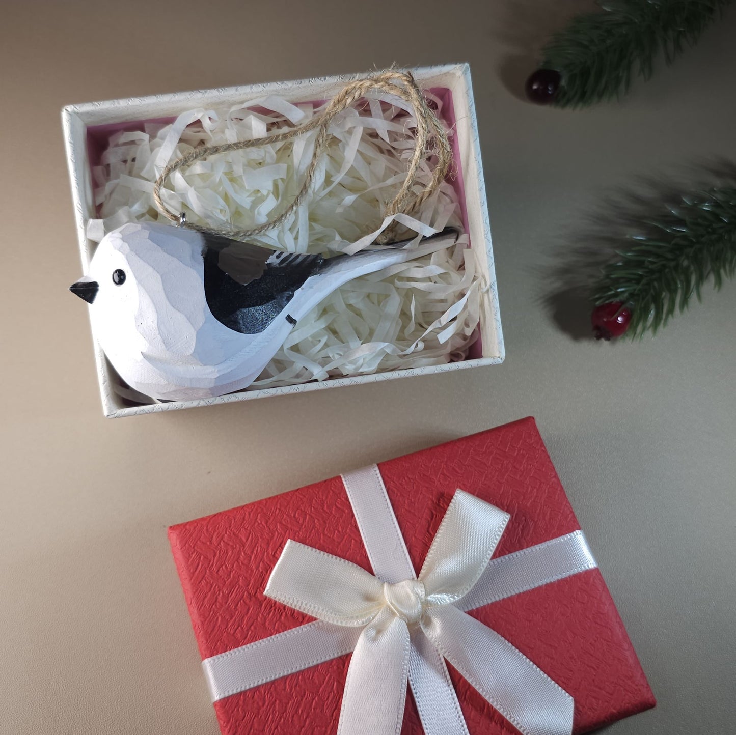 Bird Hanging Ornaments With Gift Box Set