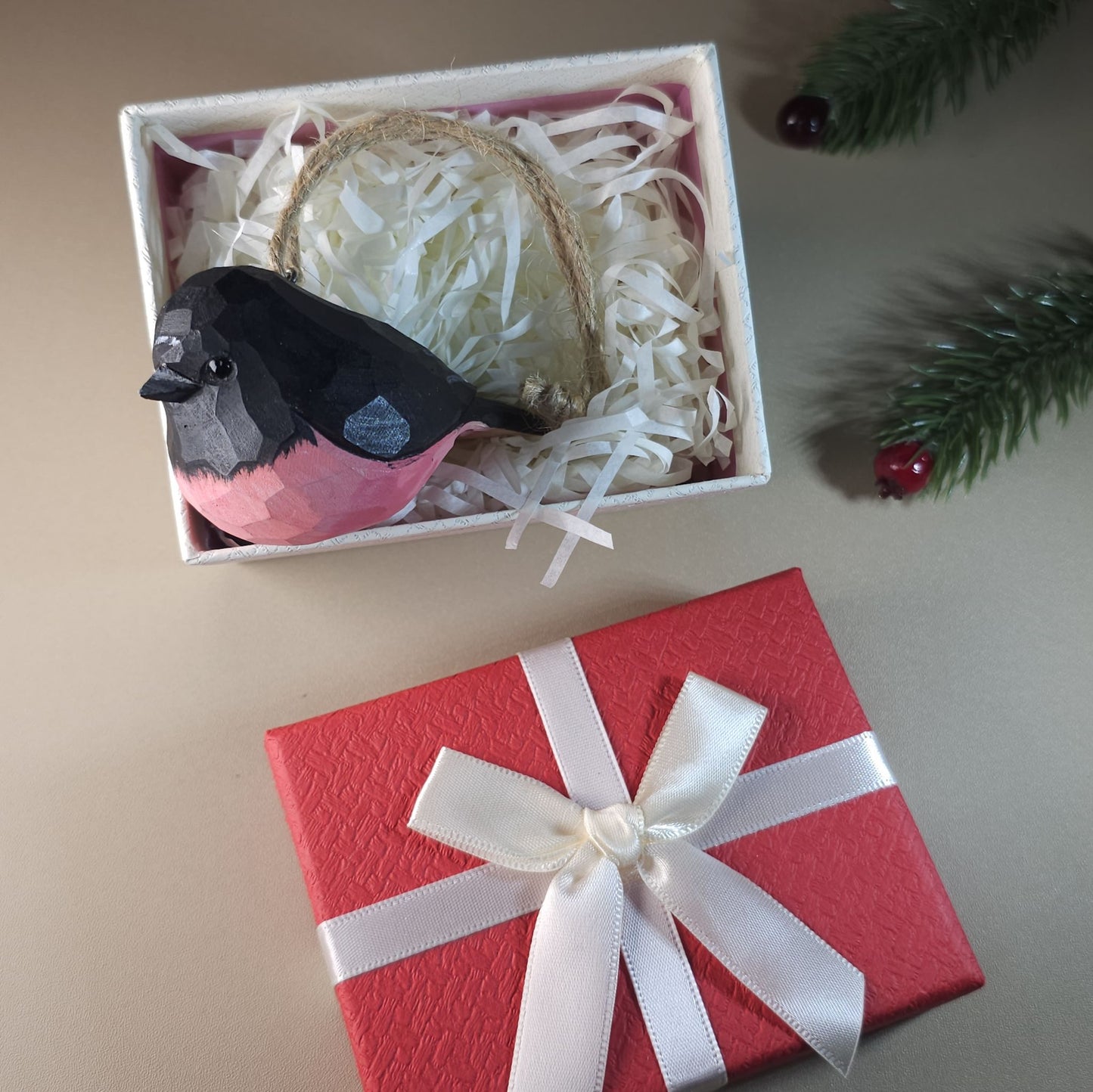 Bird Hanging Ornaments With Gift Box Set