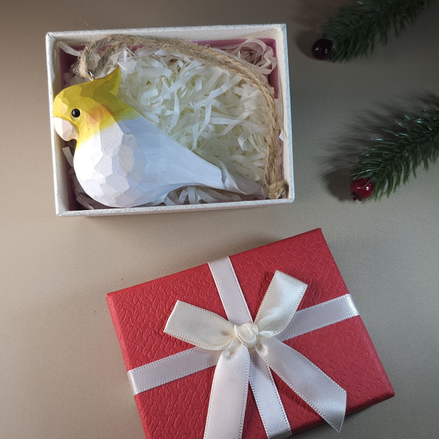 Bird Hanging Ornaments With Gift Box Set