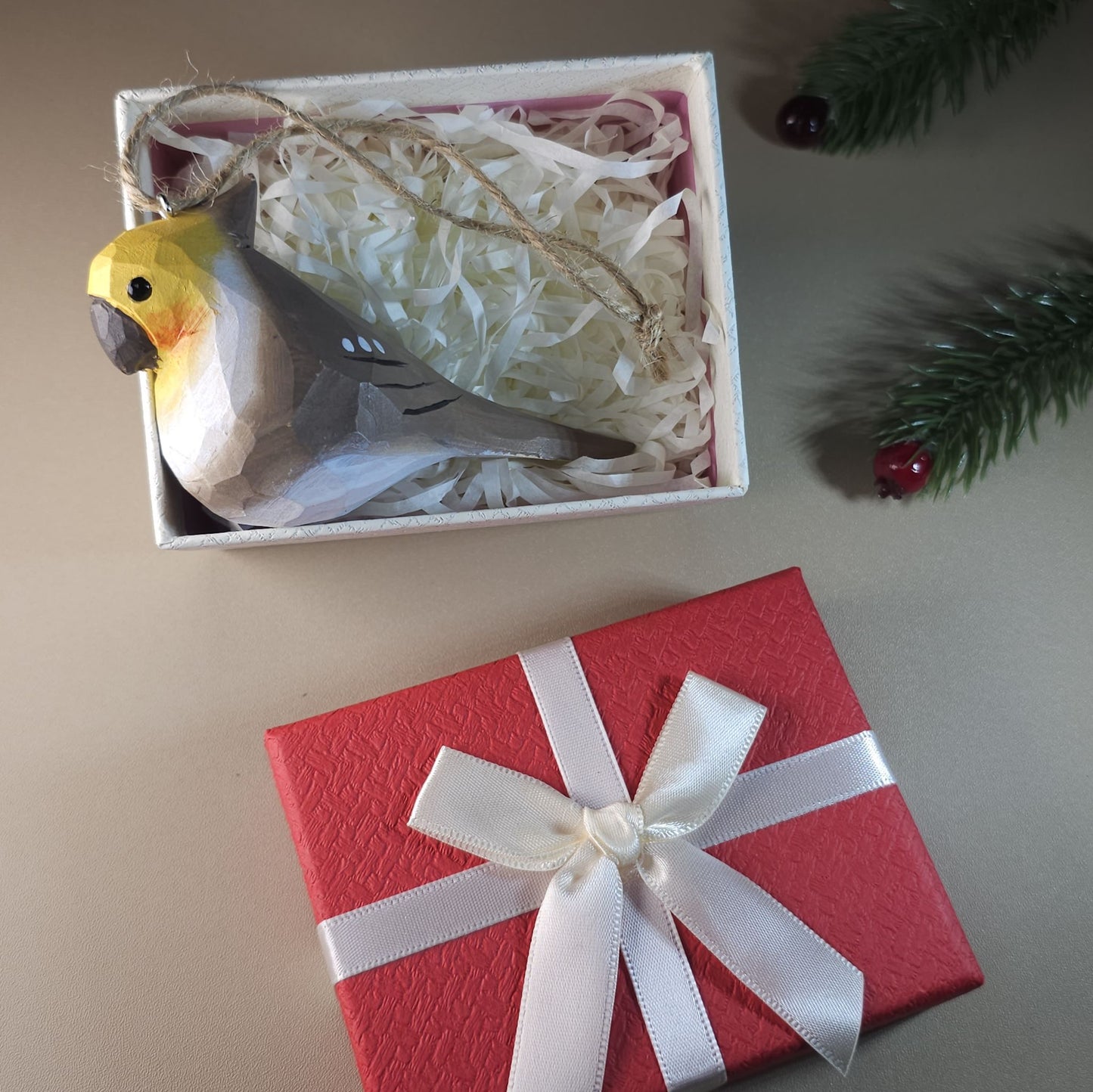 Bird Hanging Ornaments With Gift Box Set