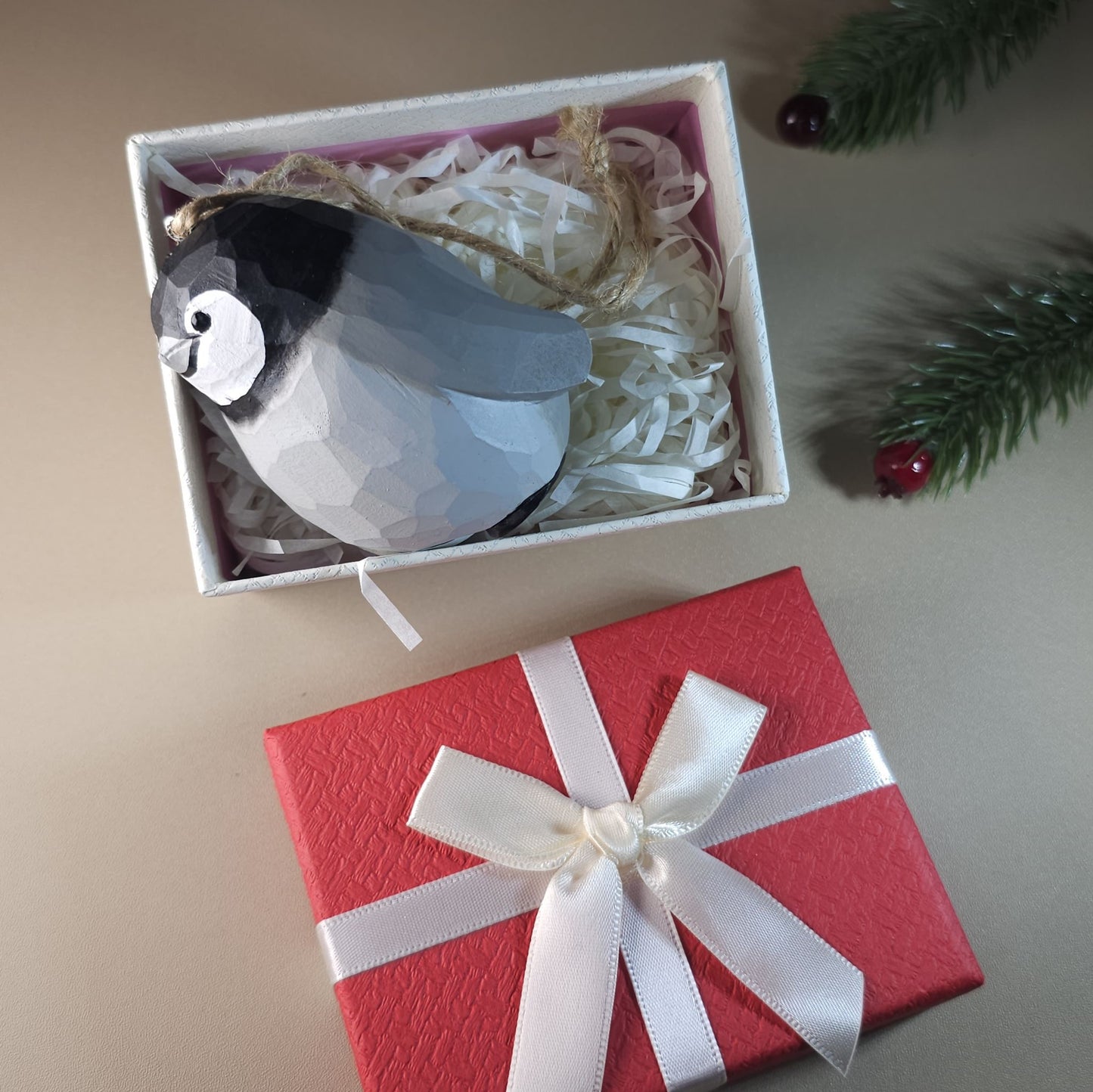 Bird Hanging Ornaments With Gift Box Set