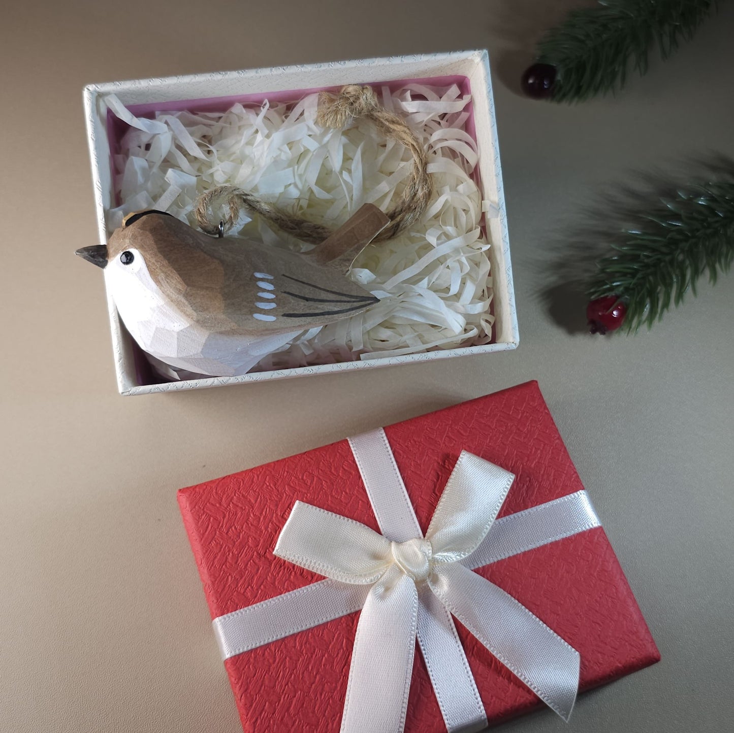 Bird Hanging Ornaments With Gift Box Set