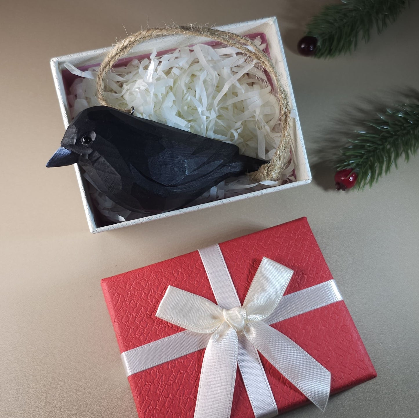 Bird Hanging Ornaments With Gift Box Set