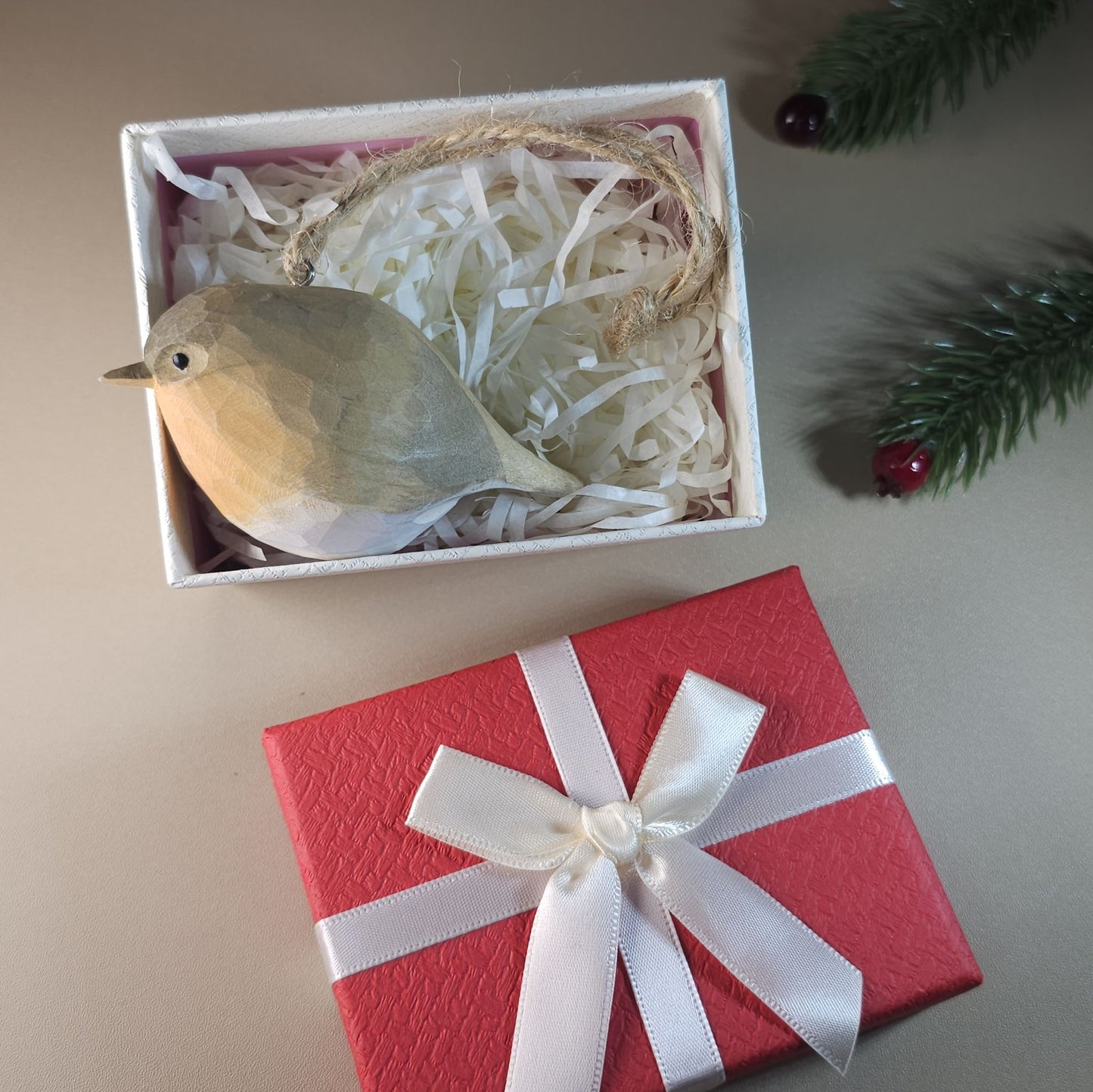 Bird Hanging Ornaments With Gift Box Set