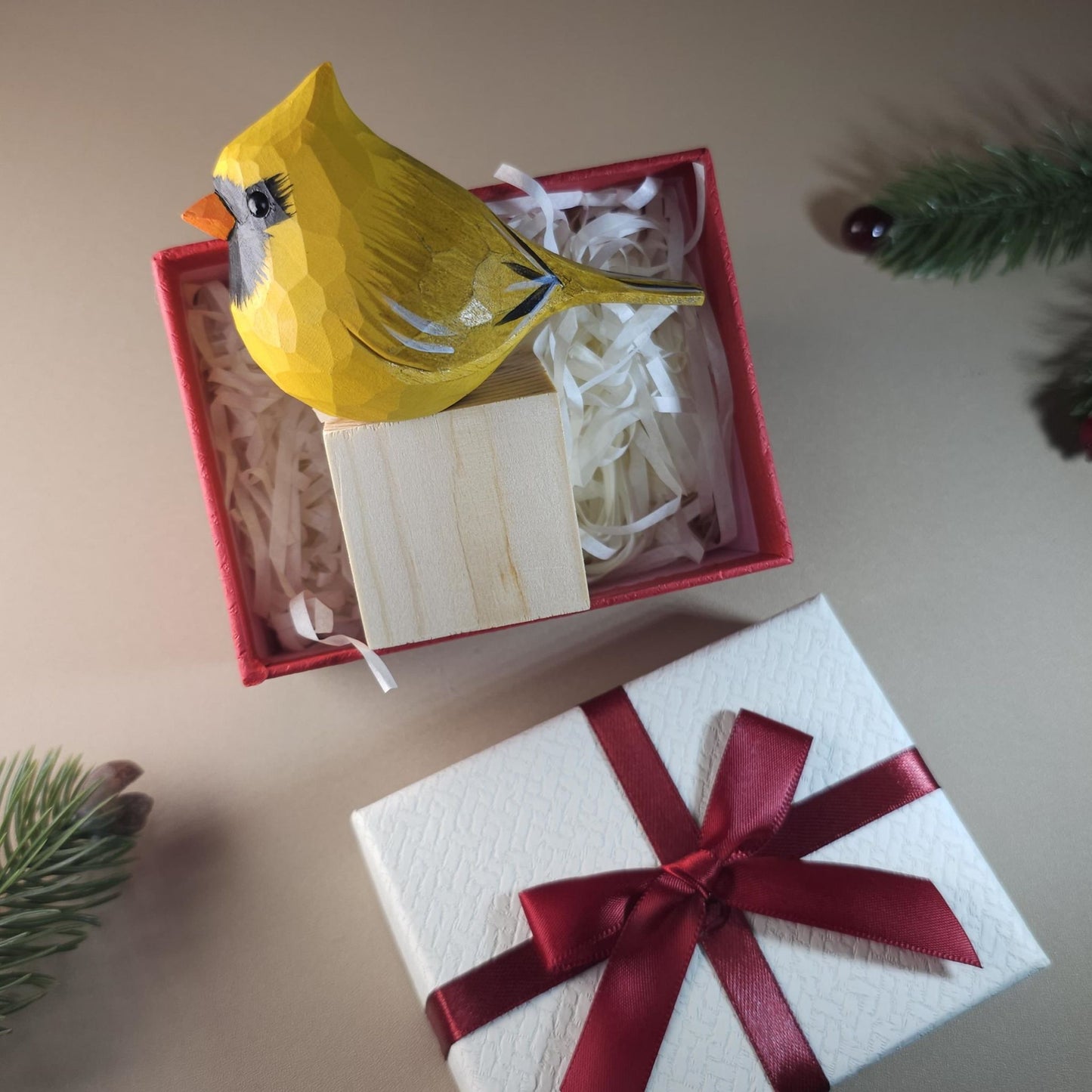 Bird Figurine with Gift Box Set