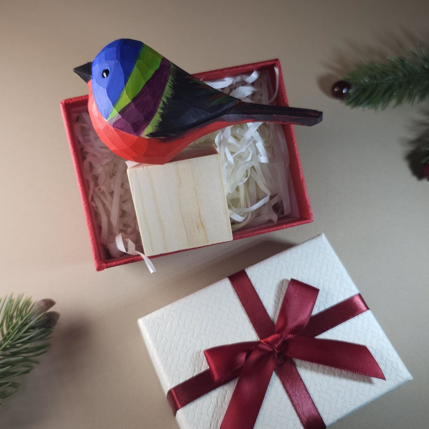 Bird Figurine with Gift Box Set