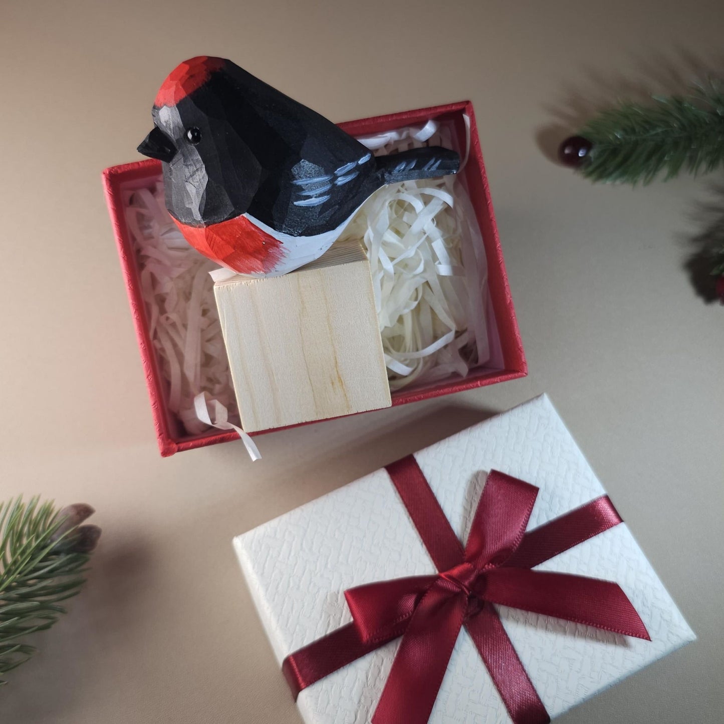 Bird Figurine with Gift Box Set