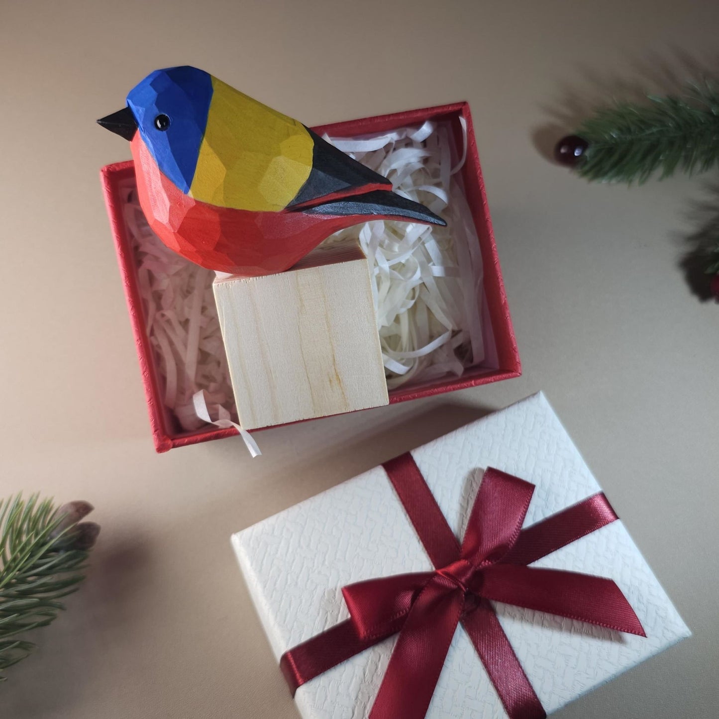 Bird Figurine with Gift Box Set