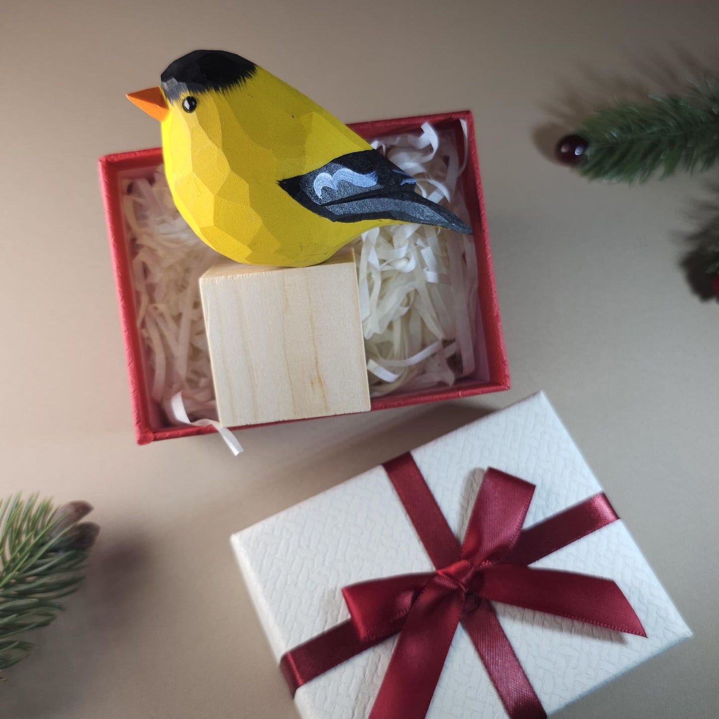 Bird Figurine with Gift Box Set