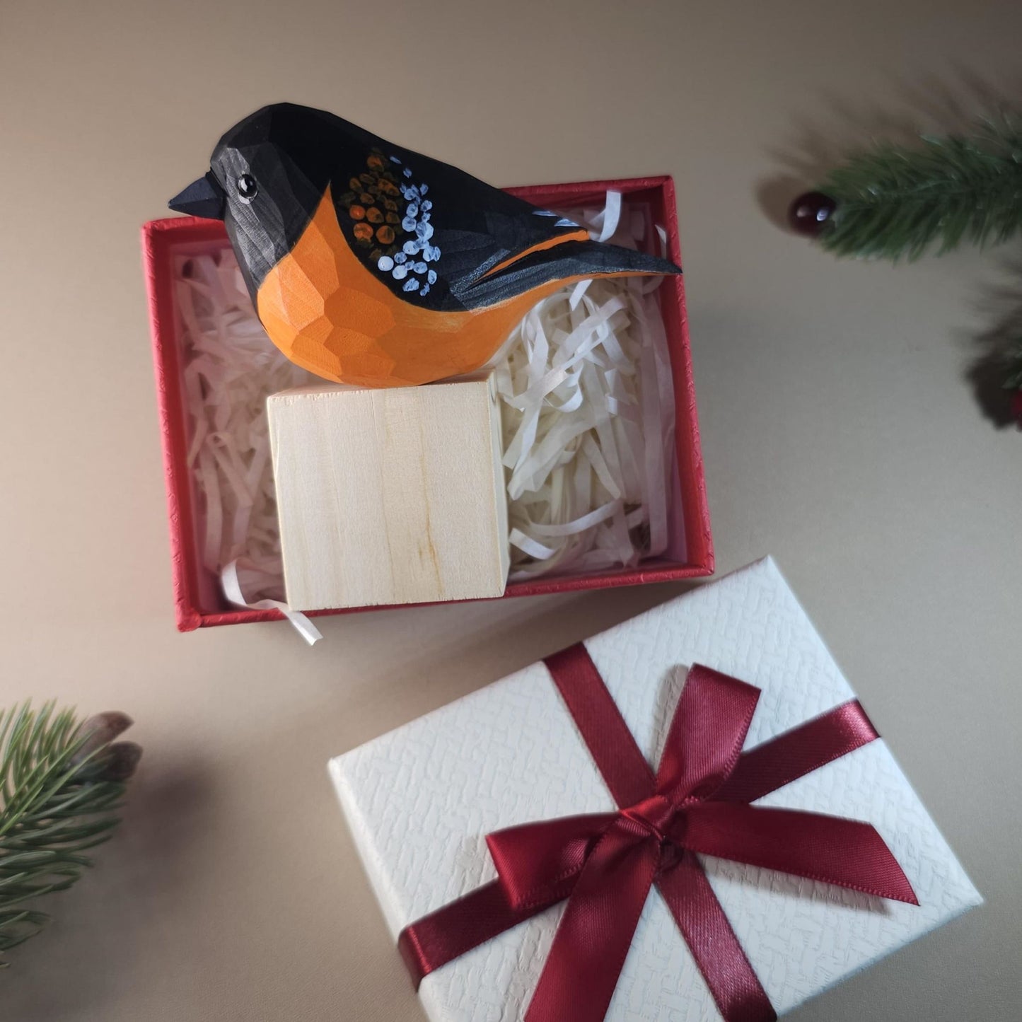 Bird Figurine with Gift Box Set