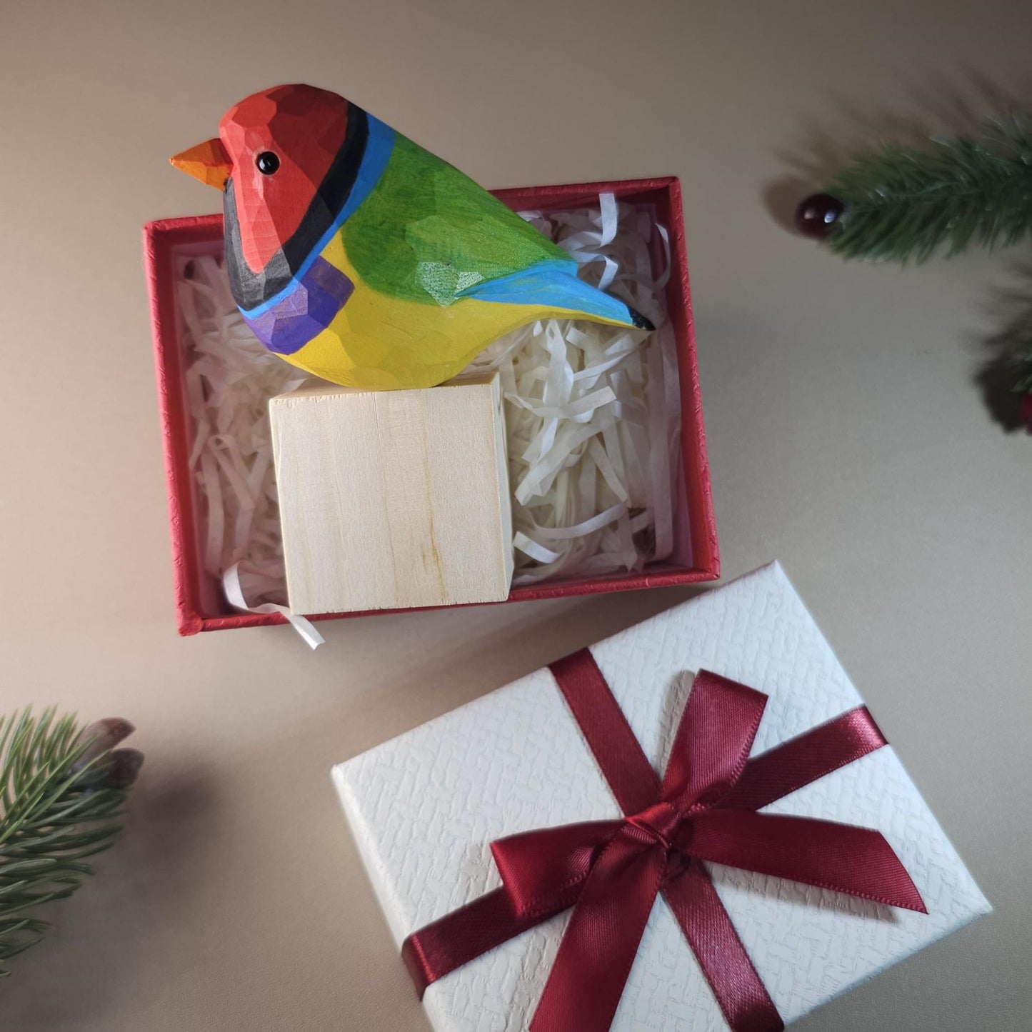 Bird Figurine with Gift Box Set