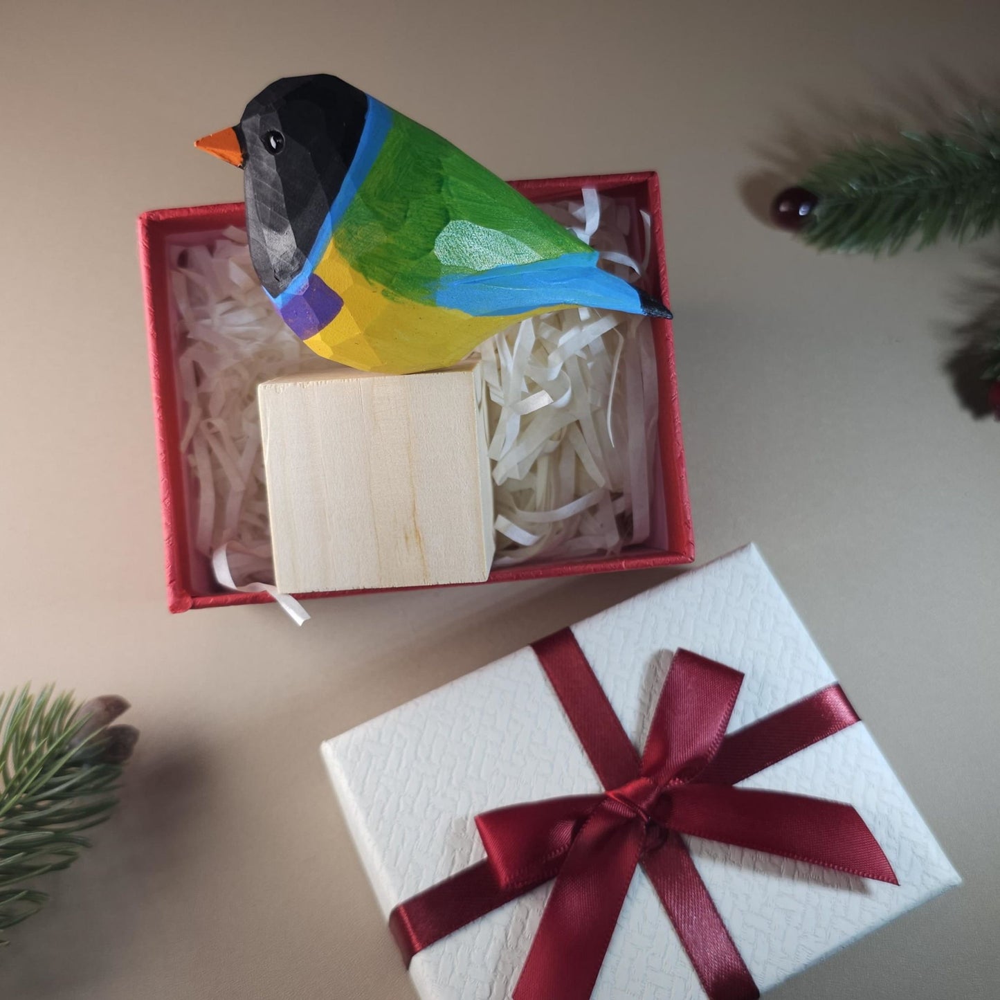 Bird Figurine with Gift Box Set