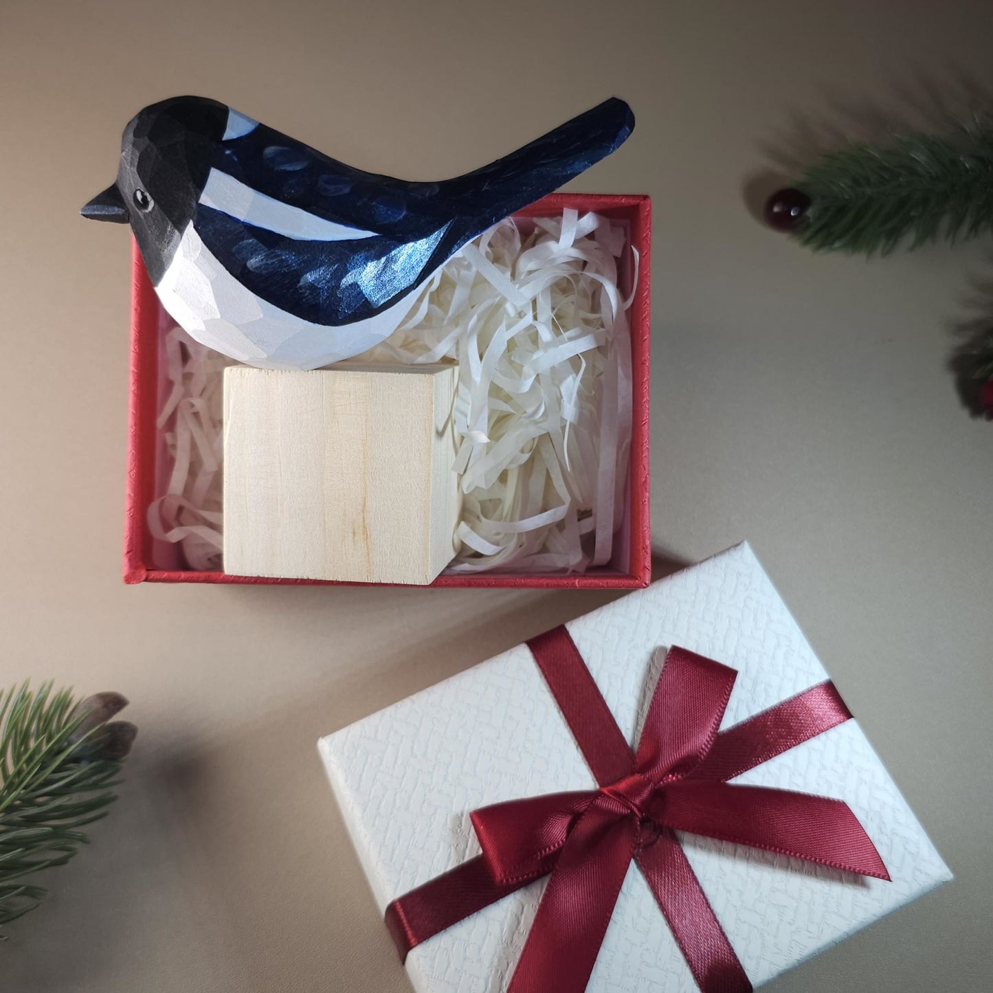 Bird Figurine with Gift Box Set